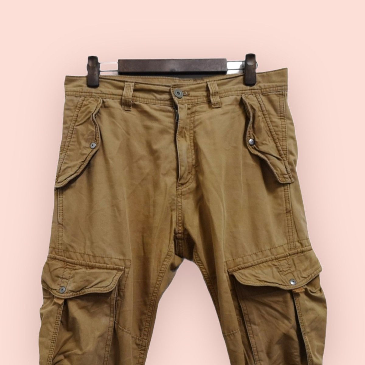 Gap GAP RIPSTOP DOUBLE KNEE CARGO HANGING PANTS Size US 32 / EU 48 - 3 Thumbnail