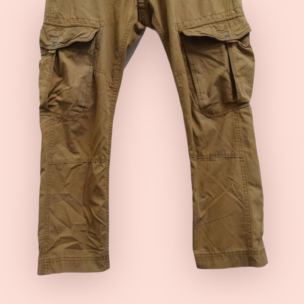 Gap GAP RIPSTOP DOUBLE KNEE CARGO HANGING PANTS Size US 32 / EU 48 - 4 Thumbnail