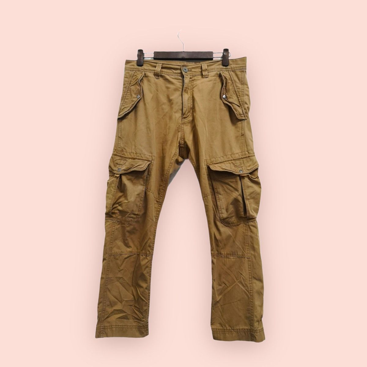 Gap GAP RIPSTOP DOUBLE KNEE CARGO HANGING PANTS Size US 32 / EU 48 - 1 Thumbnail