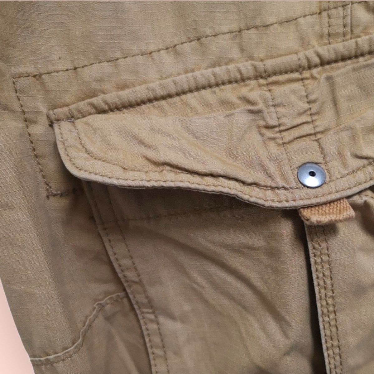 Gap GAP RIPSTOP DOUBLE KNEE CARGO HANGING PANTS Size US 32 / EU 48 - 10 Thumbnail