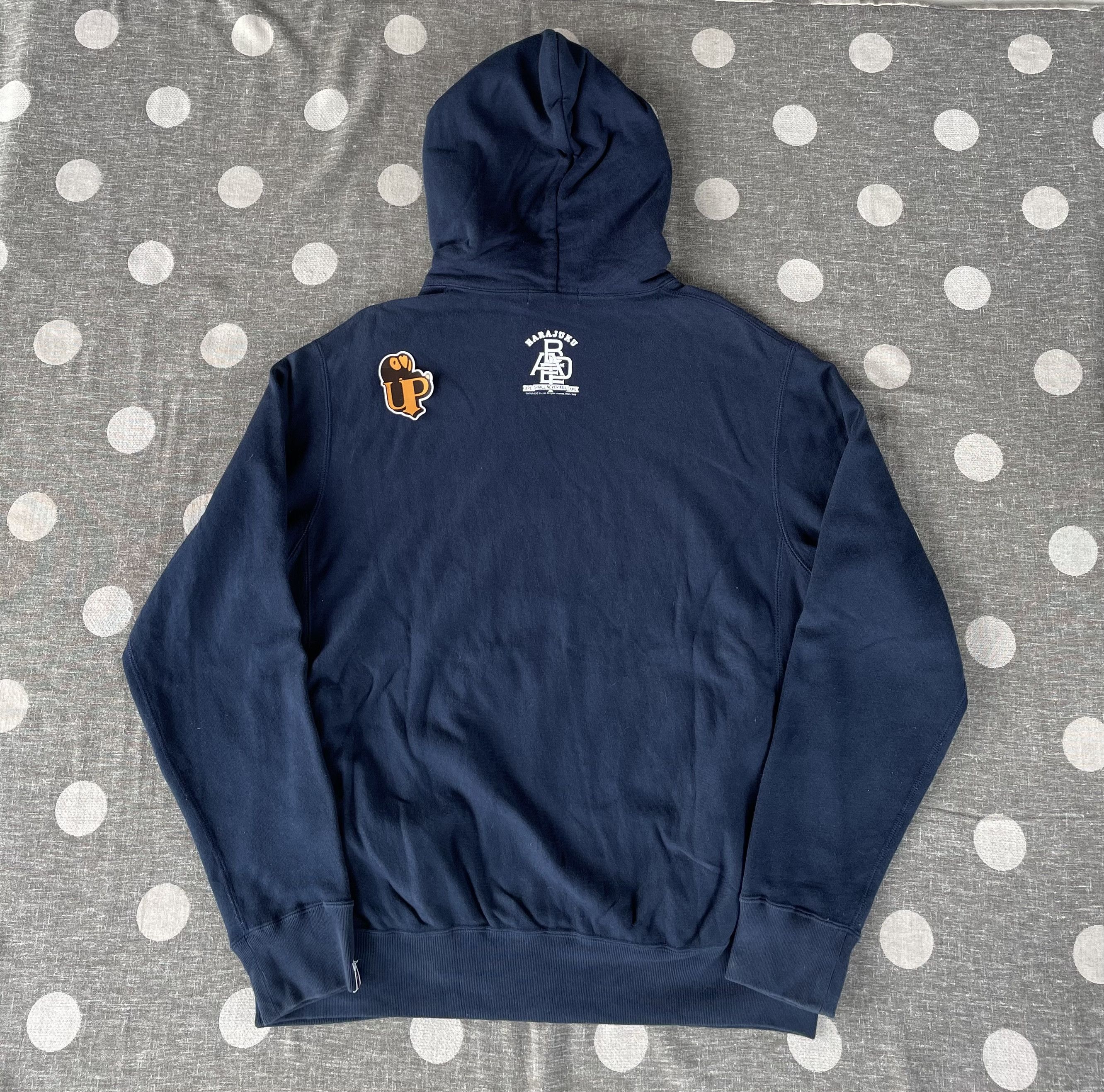 Bape 2008 Bape Harajuku Opening College Pullover Hoodie Size US M / EU 48-50 / 2 - 4 Thumbnail