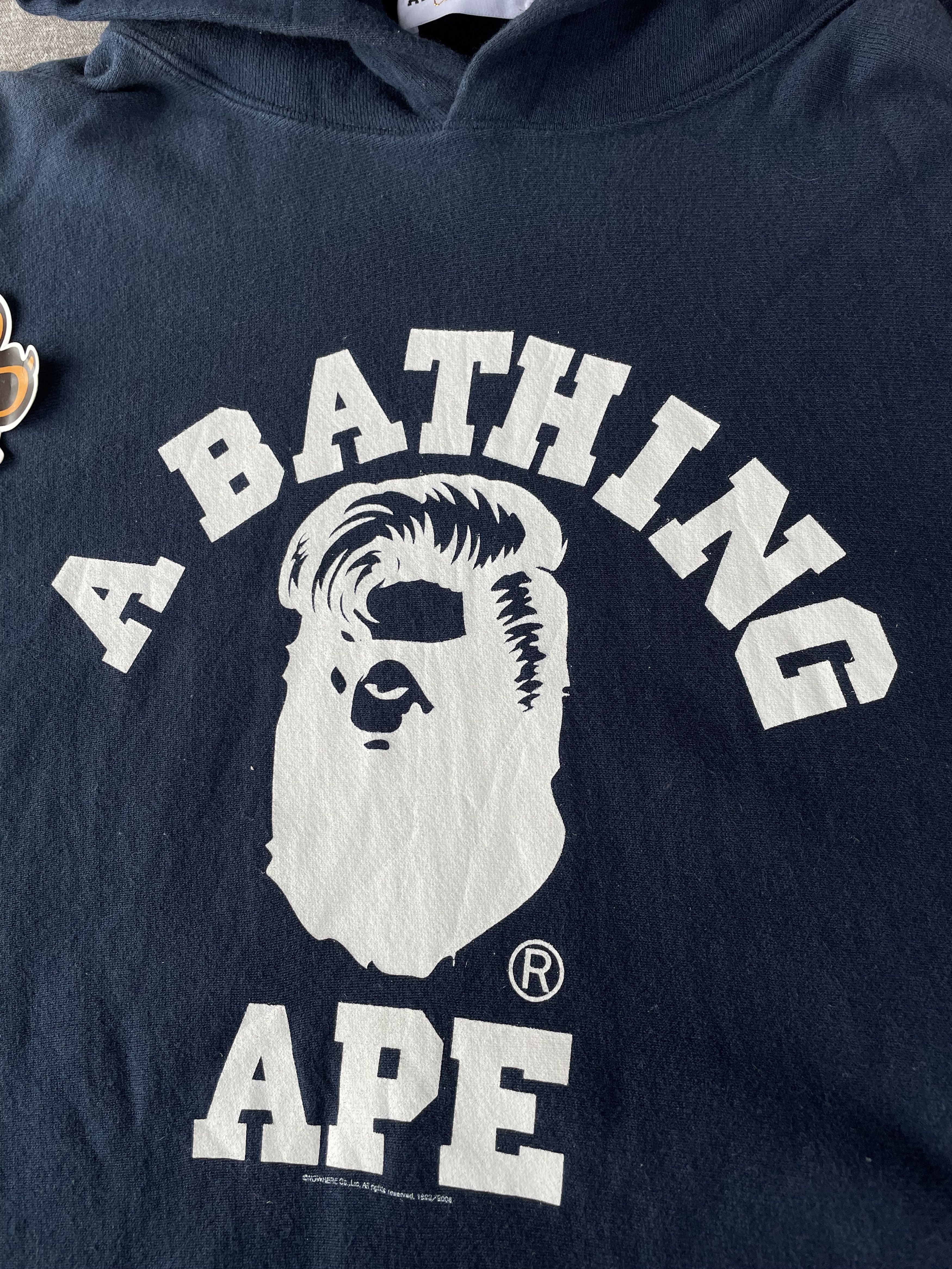Bape 2008 Bape Harajuku Opening College Pullover Hoodie Size US M / EU 48-50 / 2 - 2 Thumbnail
