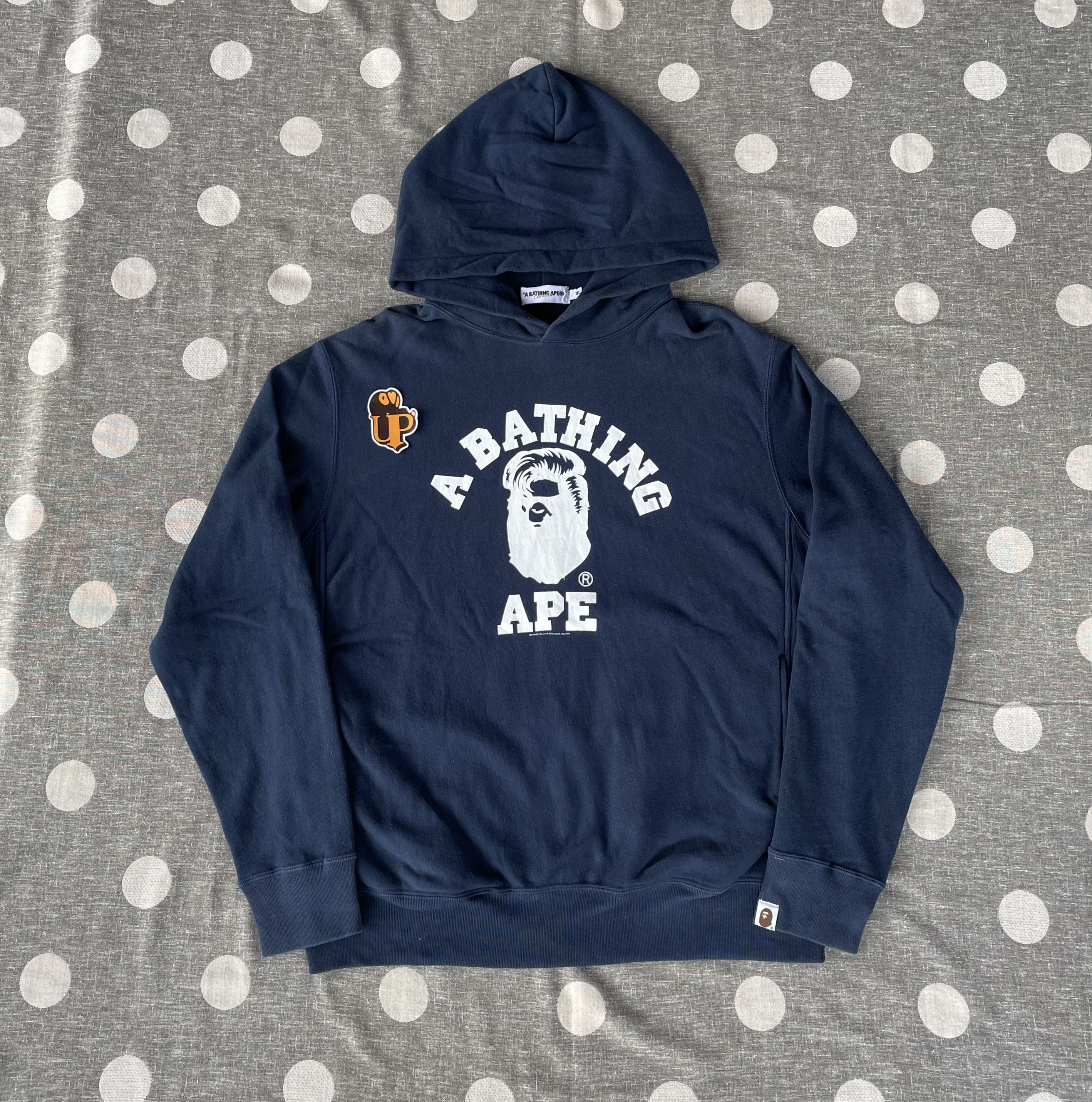 Bape 2008 Bape Harajuku Opening College Pullover Hoodie Size US M / EU 48-50 / 2 - 1 Thumbnail
