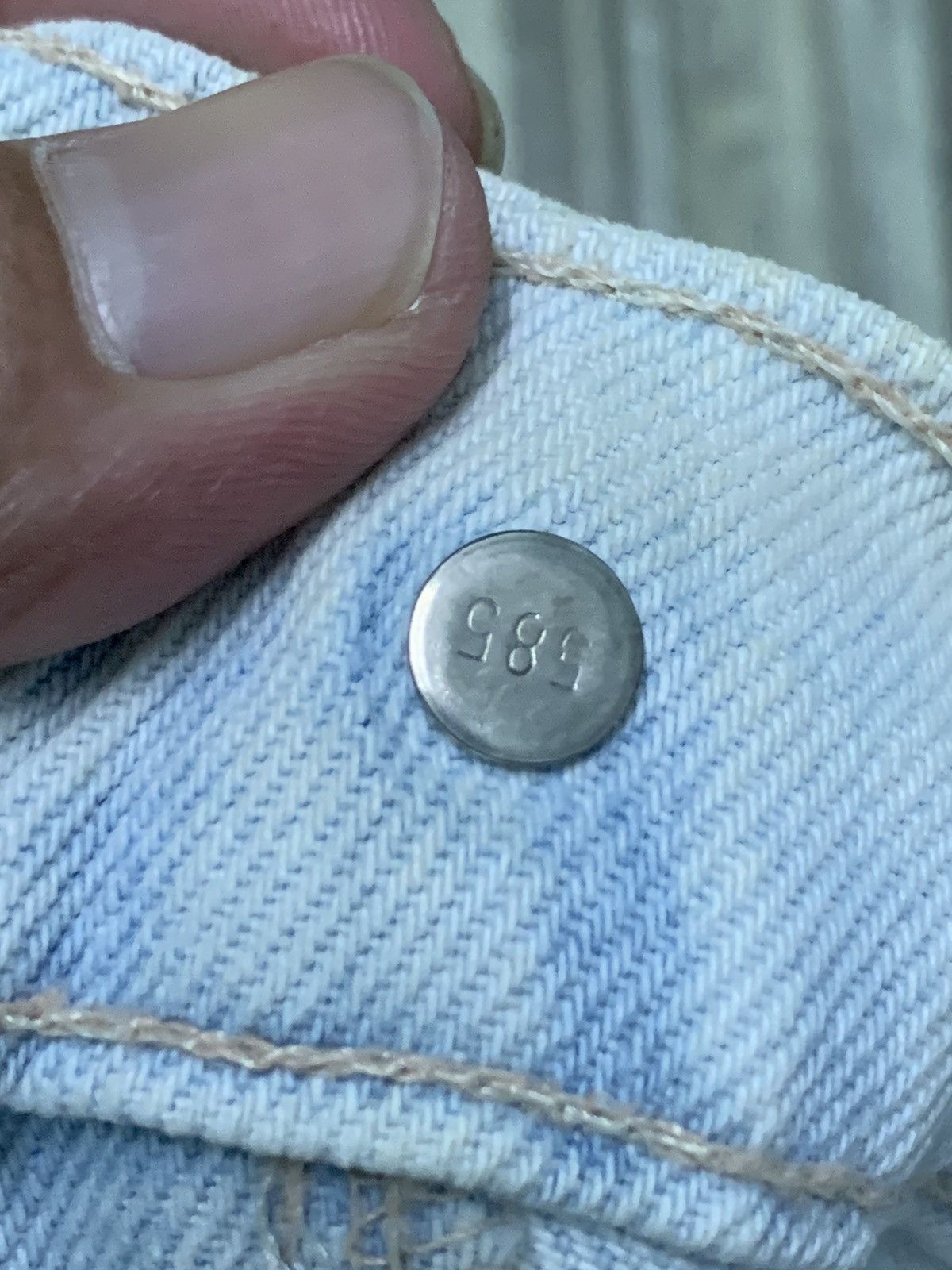 Levi's Vintage Clothing Vintage 80’s,90’s Levi’s 550 Orange Tab Faded Size US 33 - 10 Thumbnail