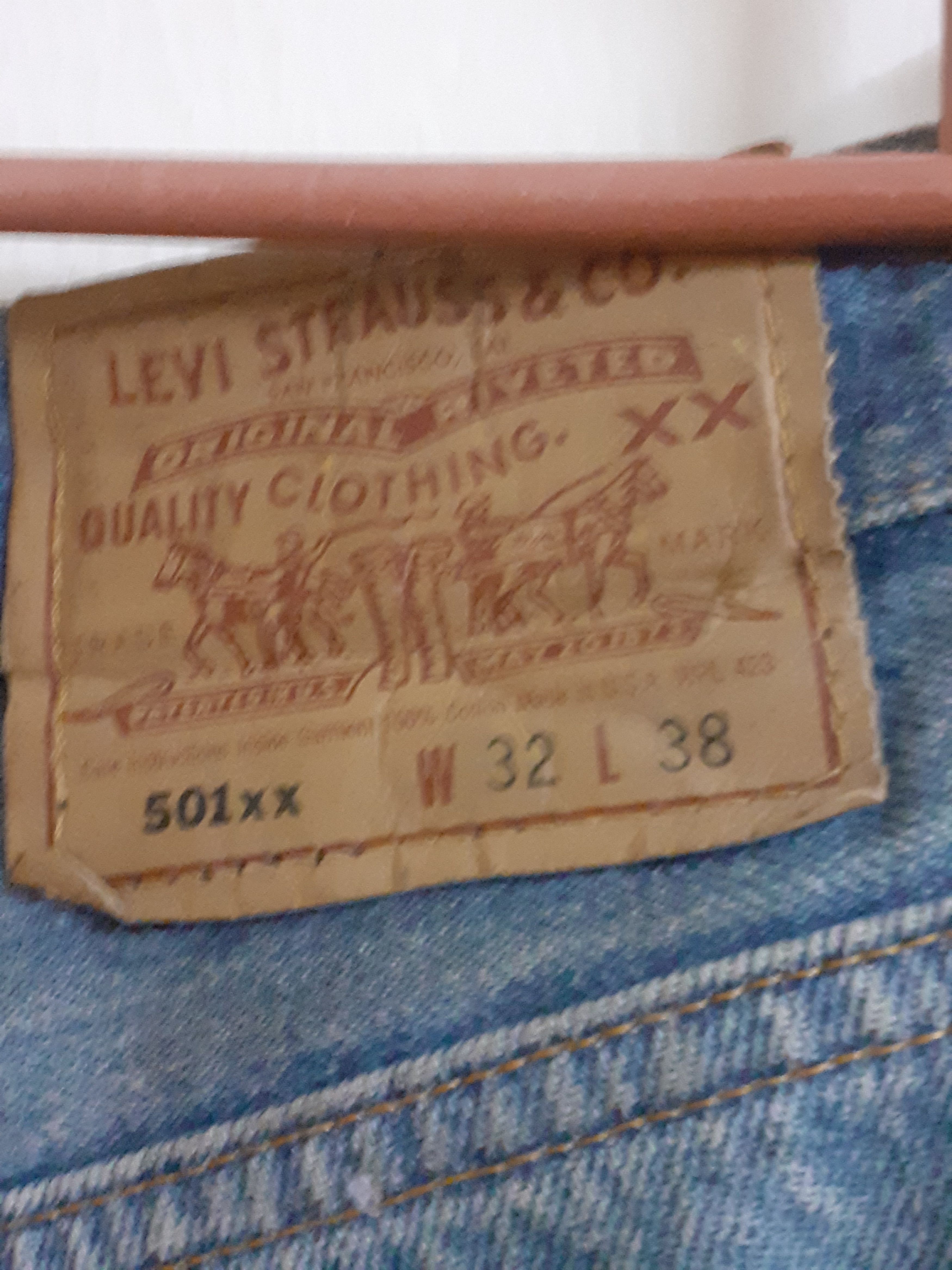Levi's Vintage Levis 501xx 90s Size US 32 / EU 48 - 6 Thumbnail