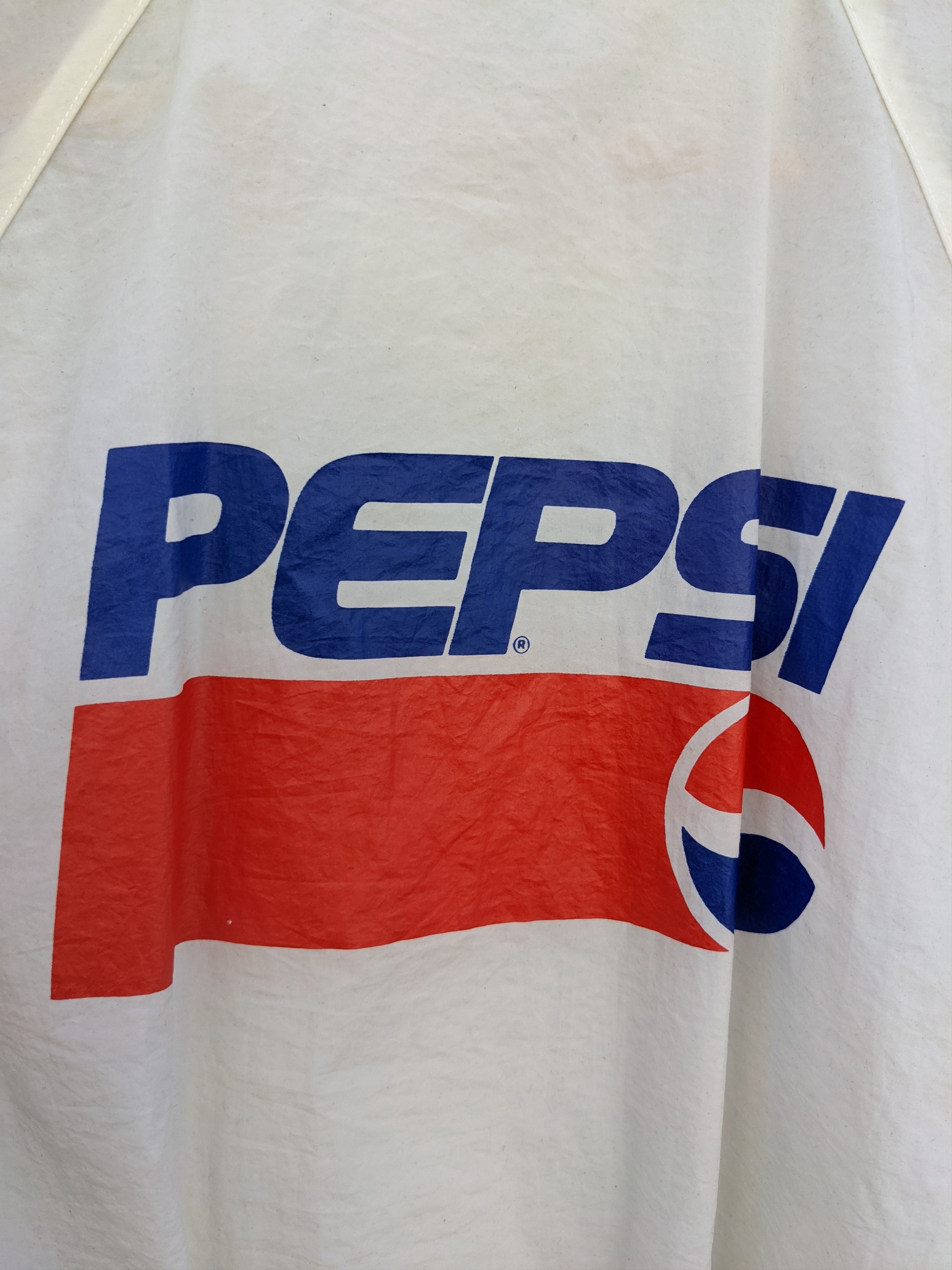 Pepsi × Vintage ⚡️Steals⚡️ Vintage PEPSI Spellout Light Jacket Size US L / EU 52-54 / 3 - 6 Thumbnail