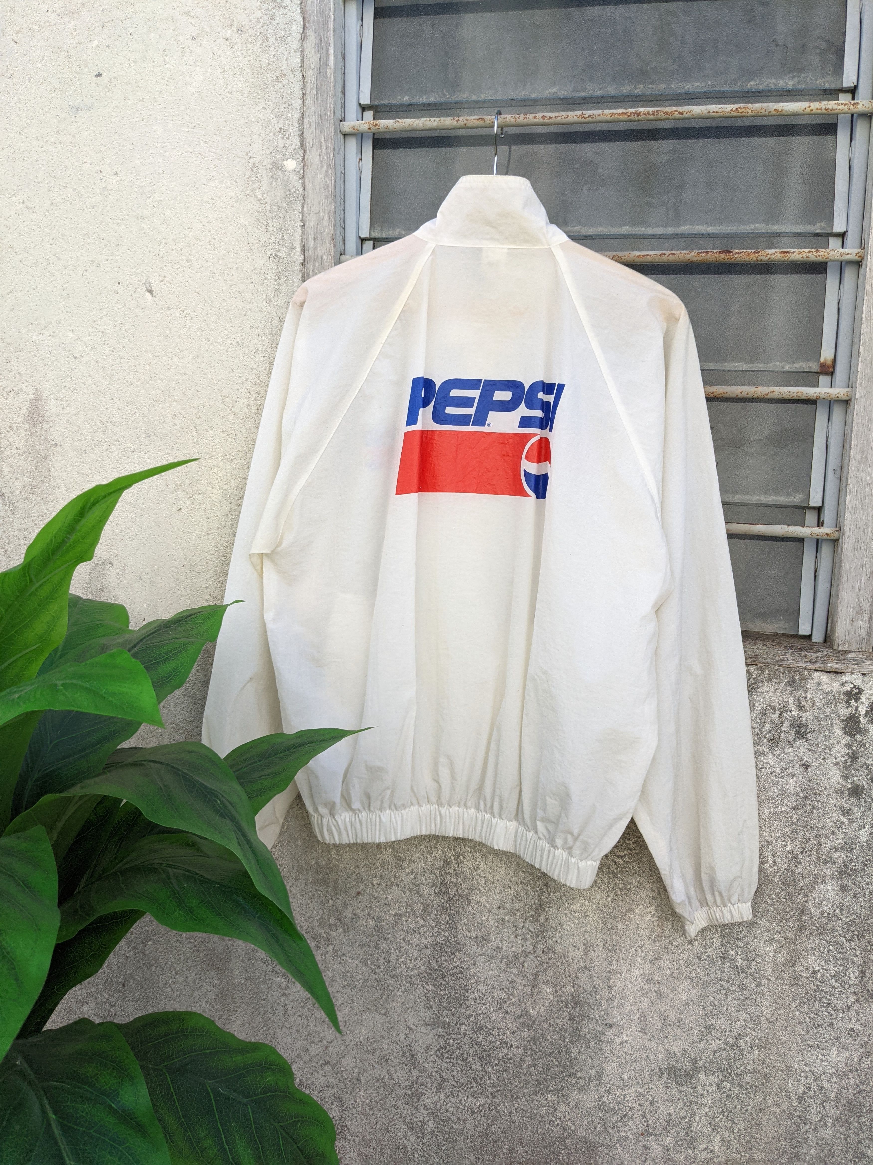 Pepsi × Vintage ⚡️Steals⚡️ Vintage PEPSI Spellout Light Jacket Size US L / EU 52-54 / 3 - 2 Thumbnail