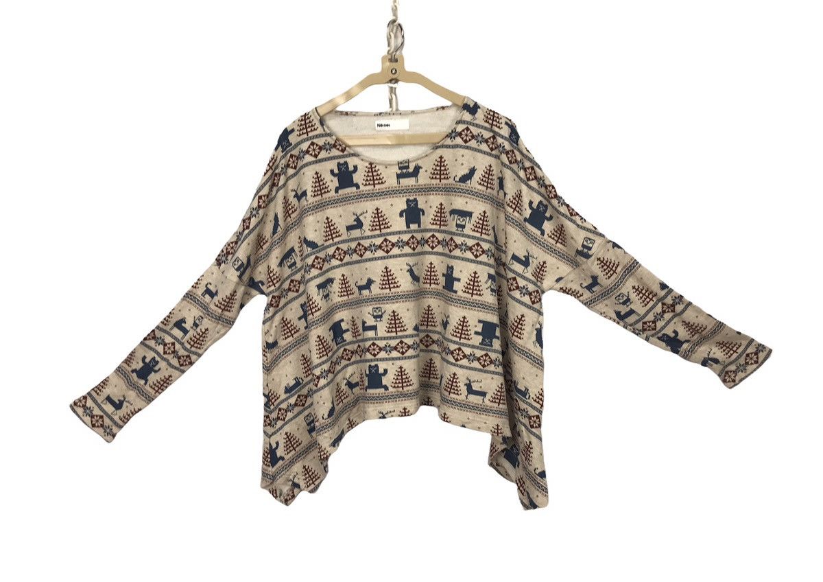 Issey Miyake × Ne-Net Ne-net beggie croptop printed ladies tshirt by issey miyake Size M / US 6-8 / IT 42-44 - 3 Thumbnail