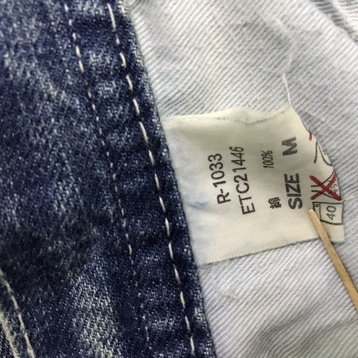 Japanese Brand RNA Inc Slang Blue Distressed Denim Jeans Size US 30 / EU 46 - 6 Thumbnail