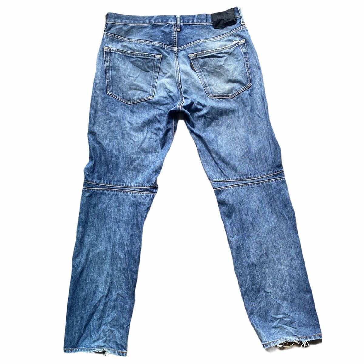 Yohji Yamamoto Yohji Yamamoto 3D Denim Size US 35 - 1 Thumbnail