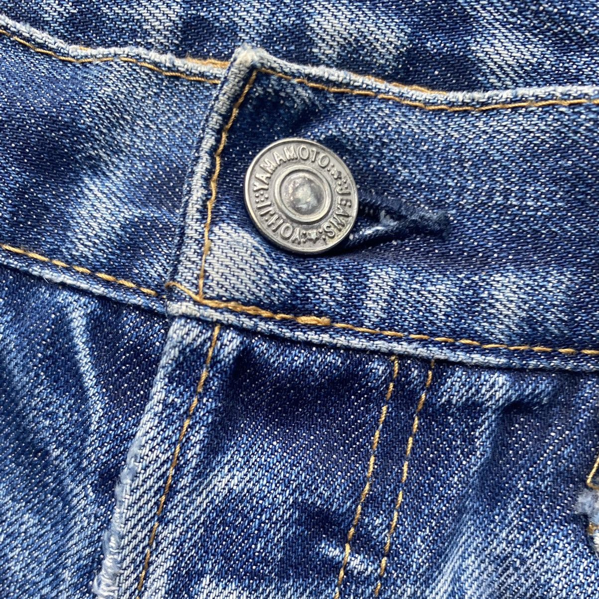 Yohji Yamamoto Yohji Yamamoto 3D Denim Size US 35 - 4 Thumbnail