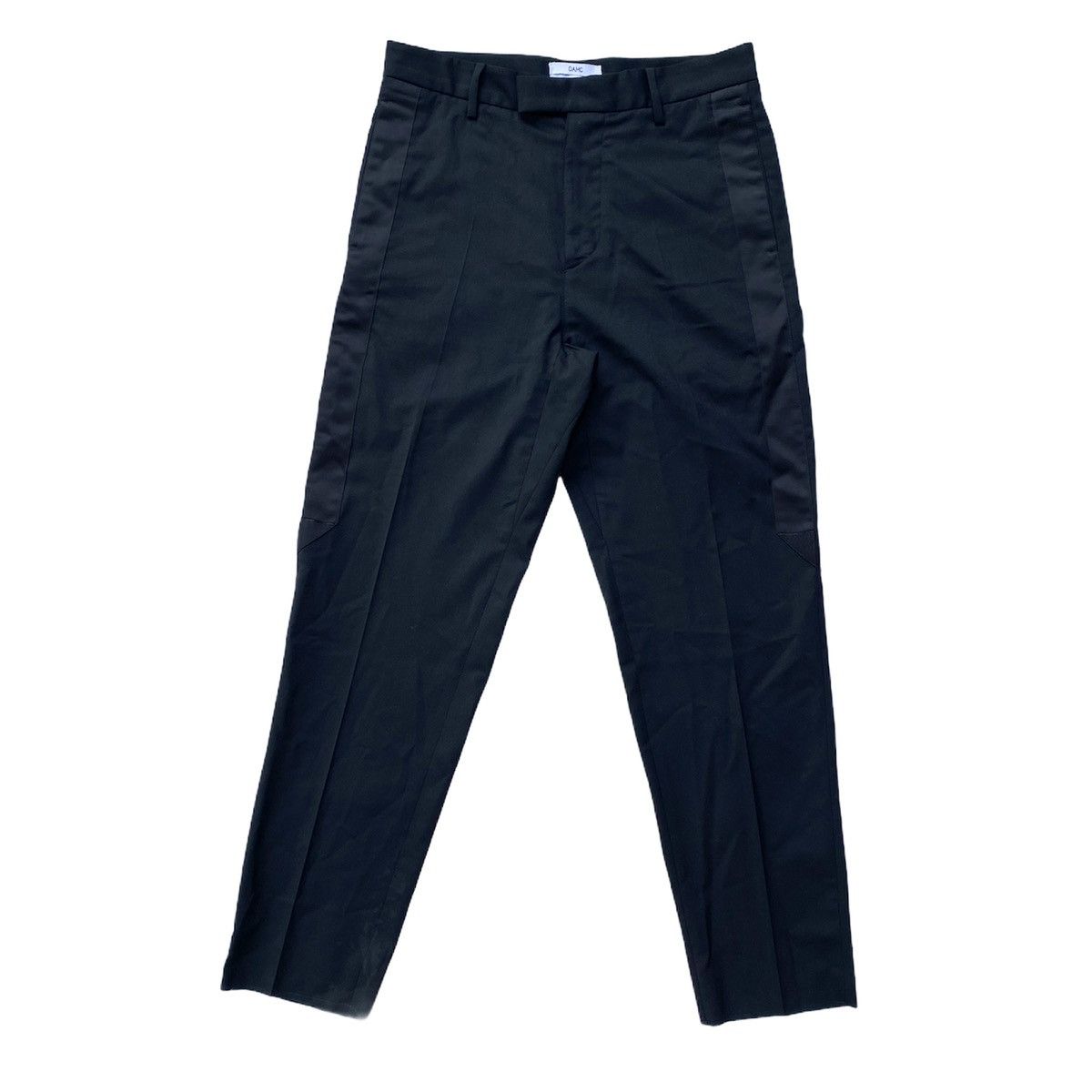 image of Oamc Black Side Trimmed Trousers, Men's (Size 32)