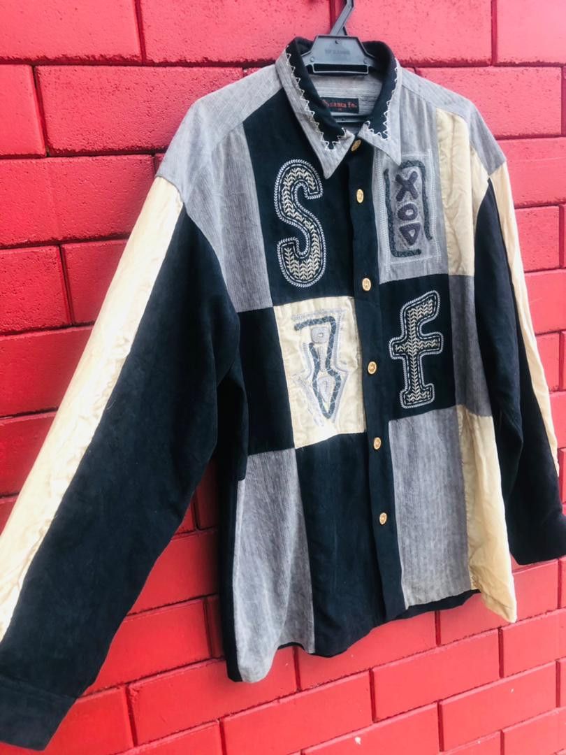 Vintage Vintage Santa Fe Japanese Designer Fashion Style Sleeve Size US L / EU 52-54 / 3 - 6 Thumbnail