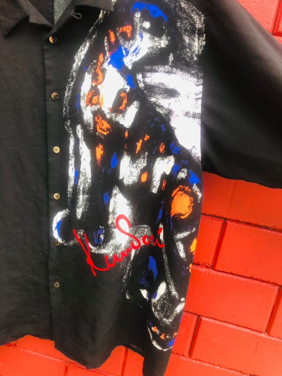 Japanese Brand × Kansai Yamamoto × Vintage Vintage Kansai Yamamoto Japanese Designer Fashion Style Size US L / EU 52-54 / 3 - 7 Thumbnail