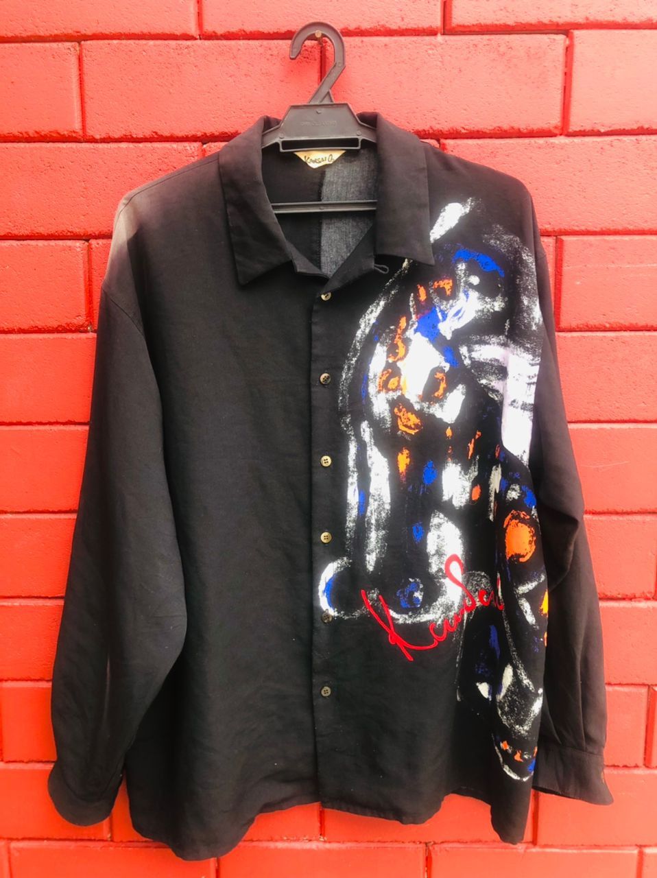 Japanese Brand × Kansai Yamamoto × Vintage Vintage Kansai Yamamoto Japanese Designer Fashion Style Size US L / EU 52-54 / 3 - 1 Thumbnail