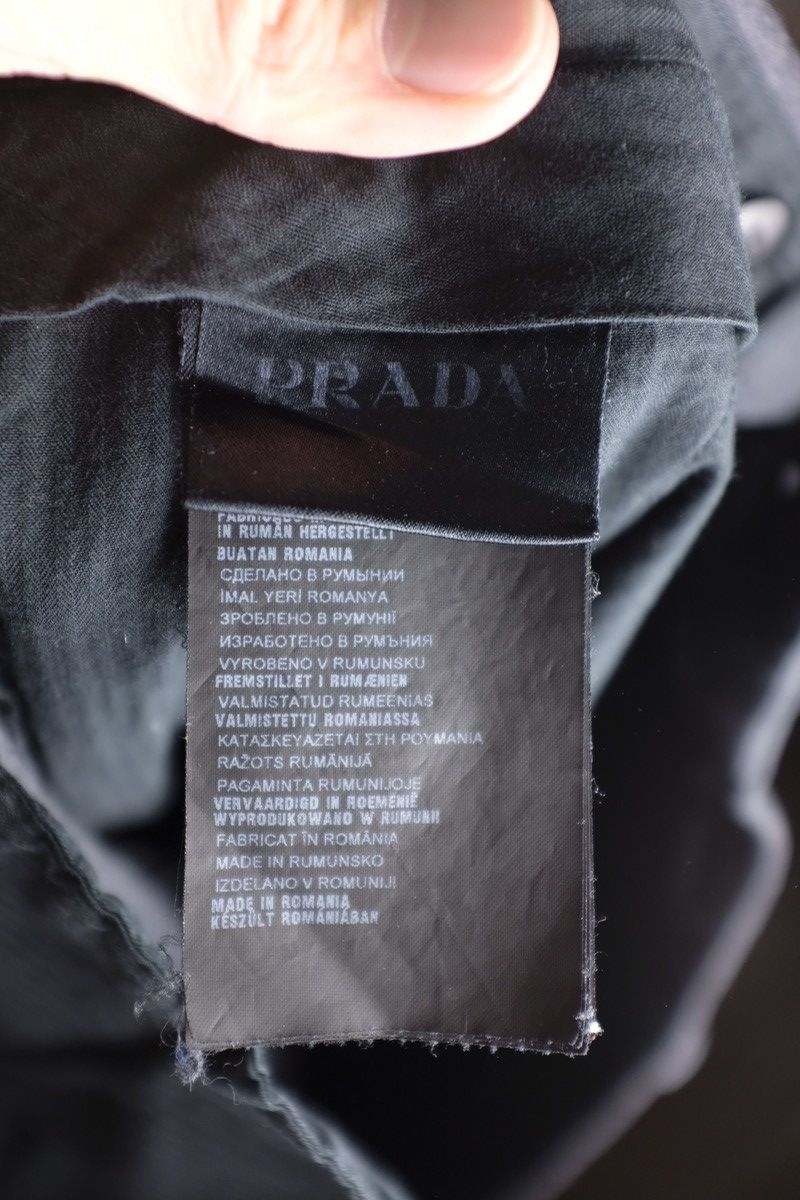 Prada Prada Wool Cuffed Trousers 34x33 Size US 34 / EU 50 - 3 Thumbnail