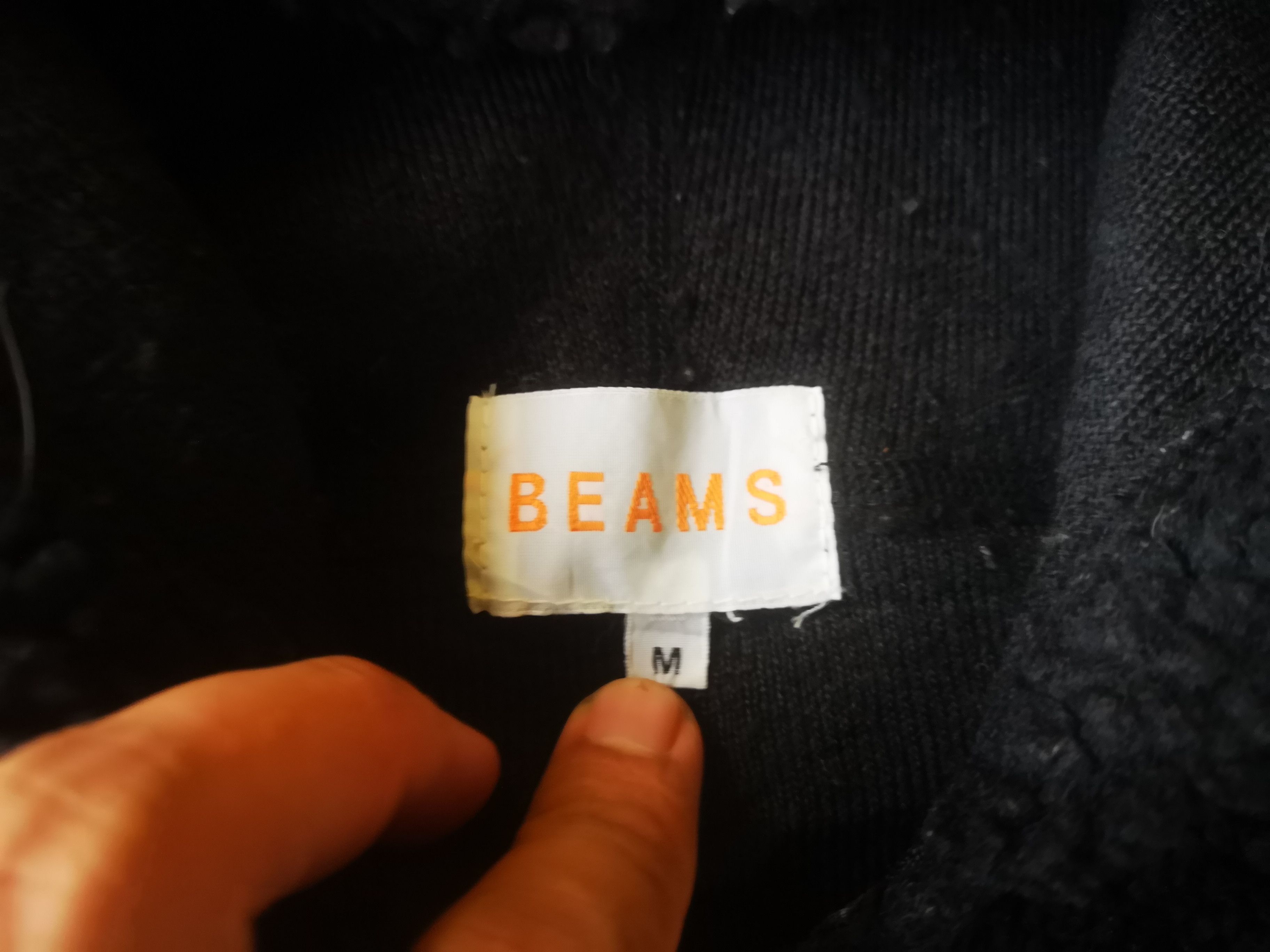 Beams Plus Vintage Beams Zipper Hoodie Sherpa Fleece Size US M / EU 48-50 / 2 - 5 Thumbnail
