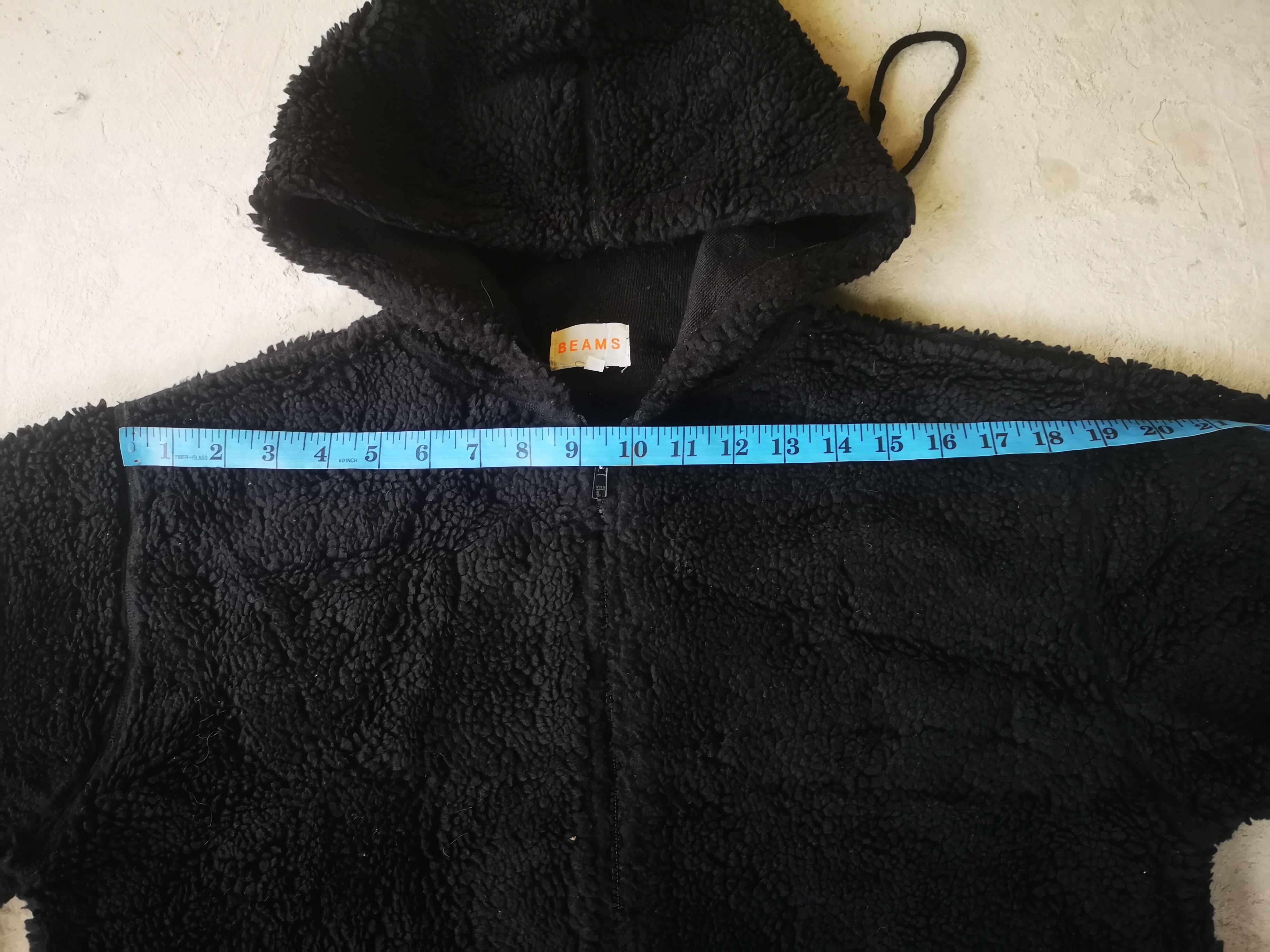 Beams Plus Vintage Beams Zipper Hoodie Sherpa Fleece Size US M / EU 48-50 / 2 - 10 Thumbnail