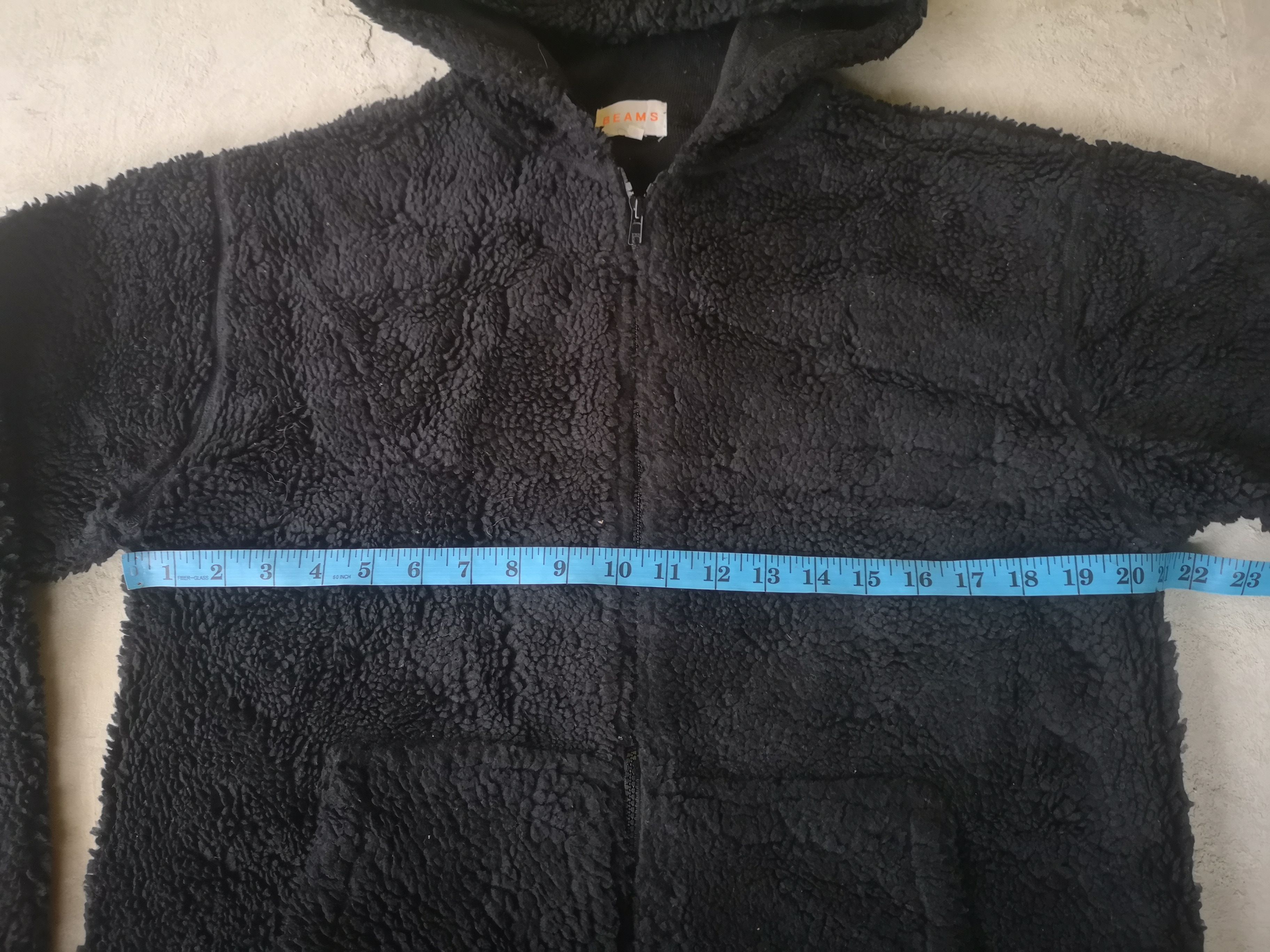 Beams Plus Vintage Beams Zipper Hoodie Sherpa Fleece Size US M / EU 48-50 / 2 - 8 Thumbnail