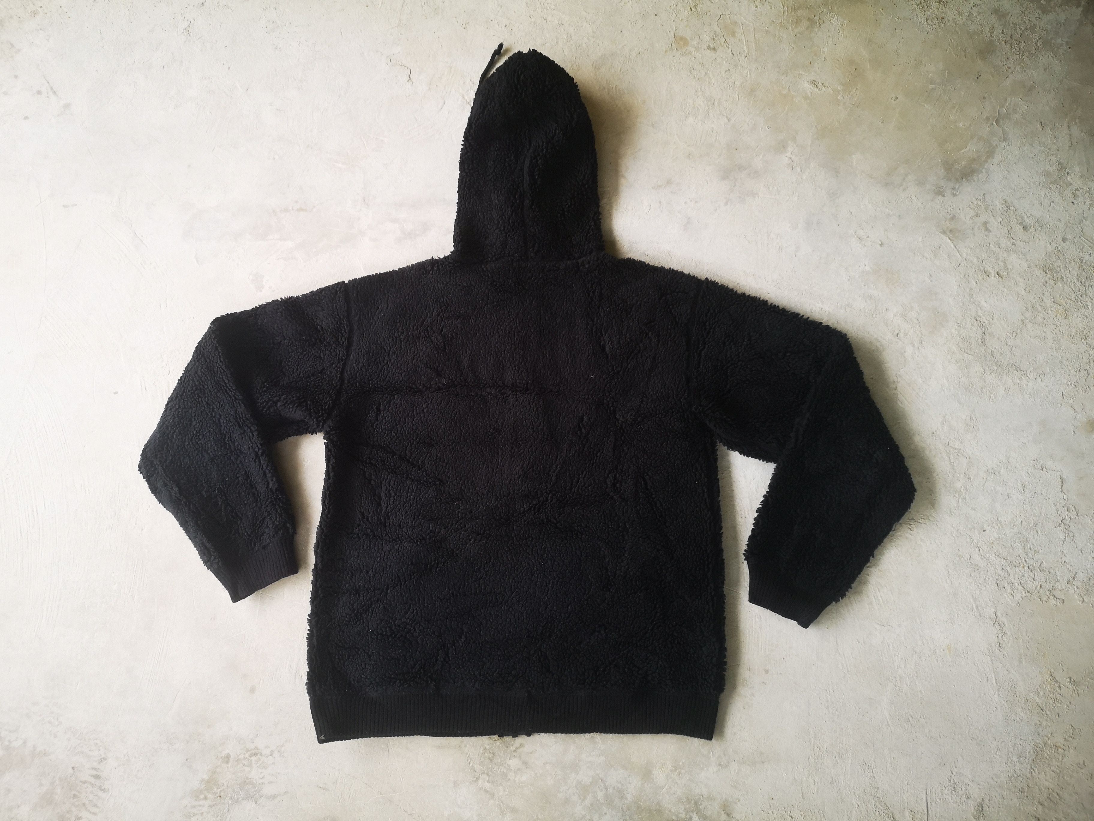 Beams Plus Vintage Beams Zipper Hoodie Sherpa Fleece Size US M / EU 48-50 / 2 - 2 Thumbnail