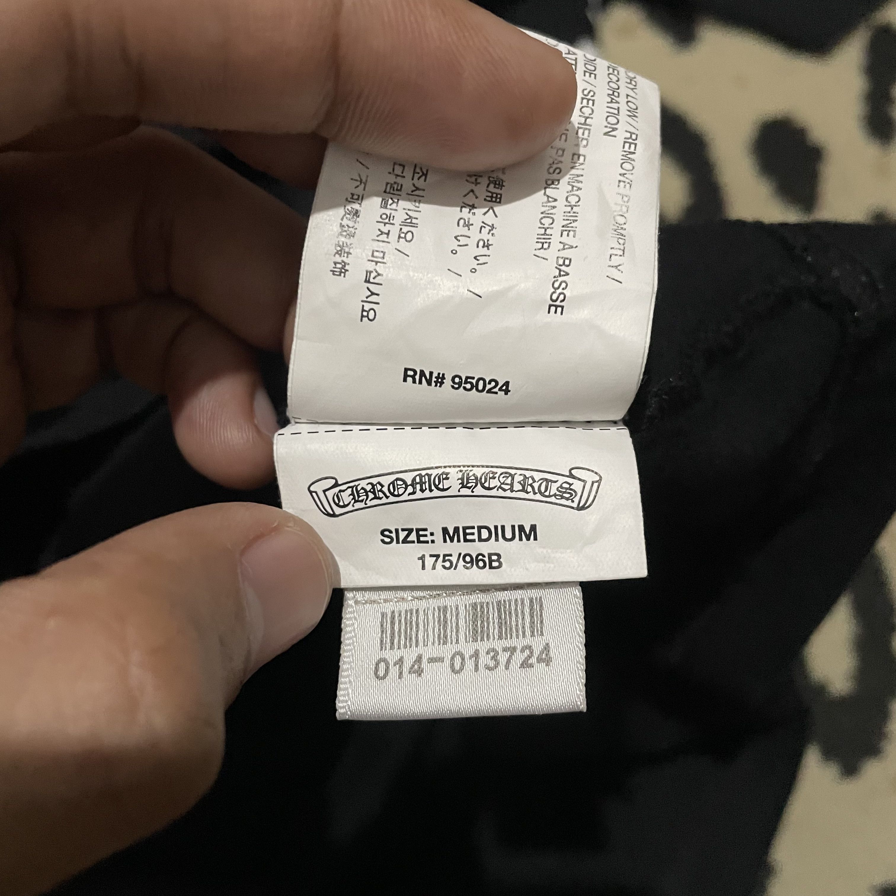Chrome Hearts Chrome Hearts Dagger Tee Size US M / EU 48-50 / 2 - 6 Thumbnail