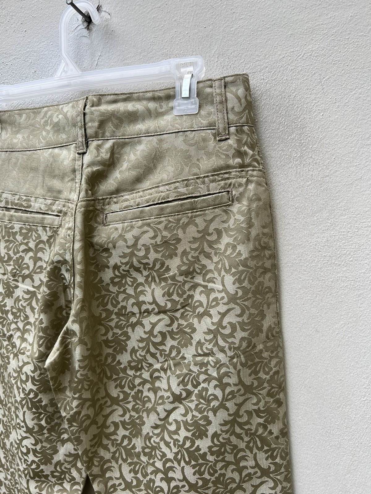 Morgan Homme Vintage Men’s Morgan Homme Japan Jacquard Gold Flare Pant Size US 30 / EU 46 - 18 Thumbnail