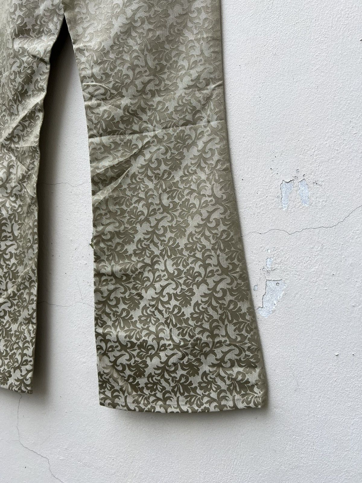 Morgan Homme Vintage Men’s Morgan Homme Japan Jacquard Gold Flare Pant Size US 30 / EU 46 - 19 Thumbnail