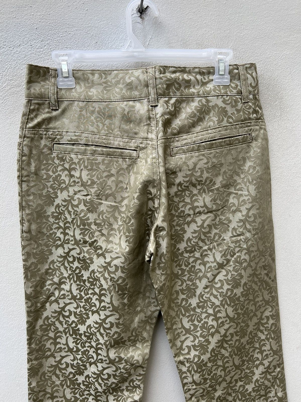 Morgan Homme Vintage Men’s Morgan Homme Japan Jacquard Gold Flare Pant Size US 30 / EU 46 - 16 Thumbnail