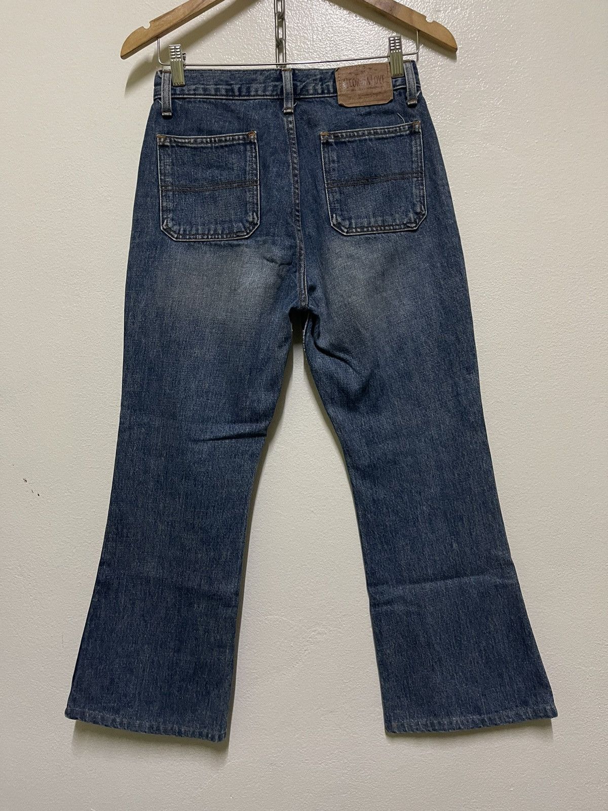 Japanese Brand × Vintage Georgia Love Bush Pants Bootcut Flared Jeans Size 26" / US 2 / IT 38 - 6 Thumbnail