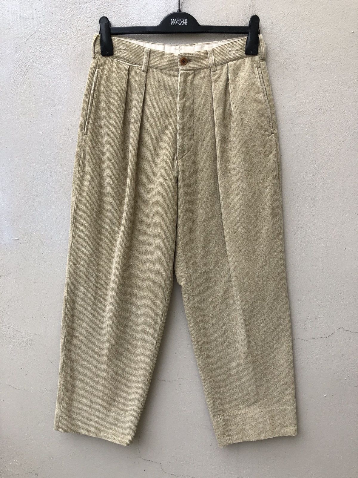 Paul Smith Paul Smith London Made in Japan Baggy Corduroy Trouser Size US 30 / EU 46 - 1 Thumbnail