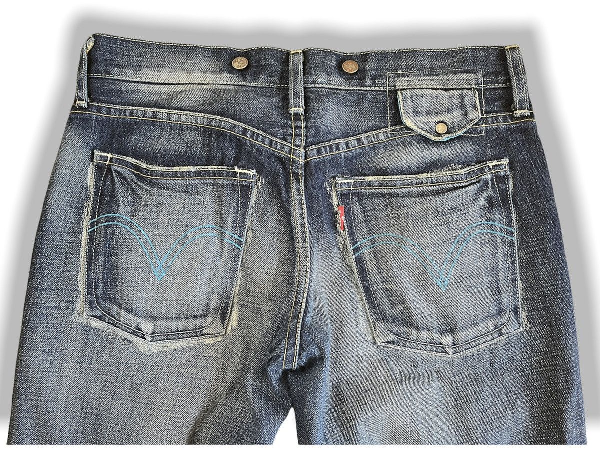 Levi's FLARED LEVI'S LADY STYLE CUSTOM PATCHWORKS Size US 30 / EU 46 - 10 Thumbnail