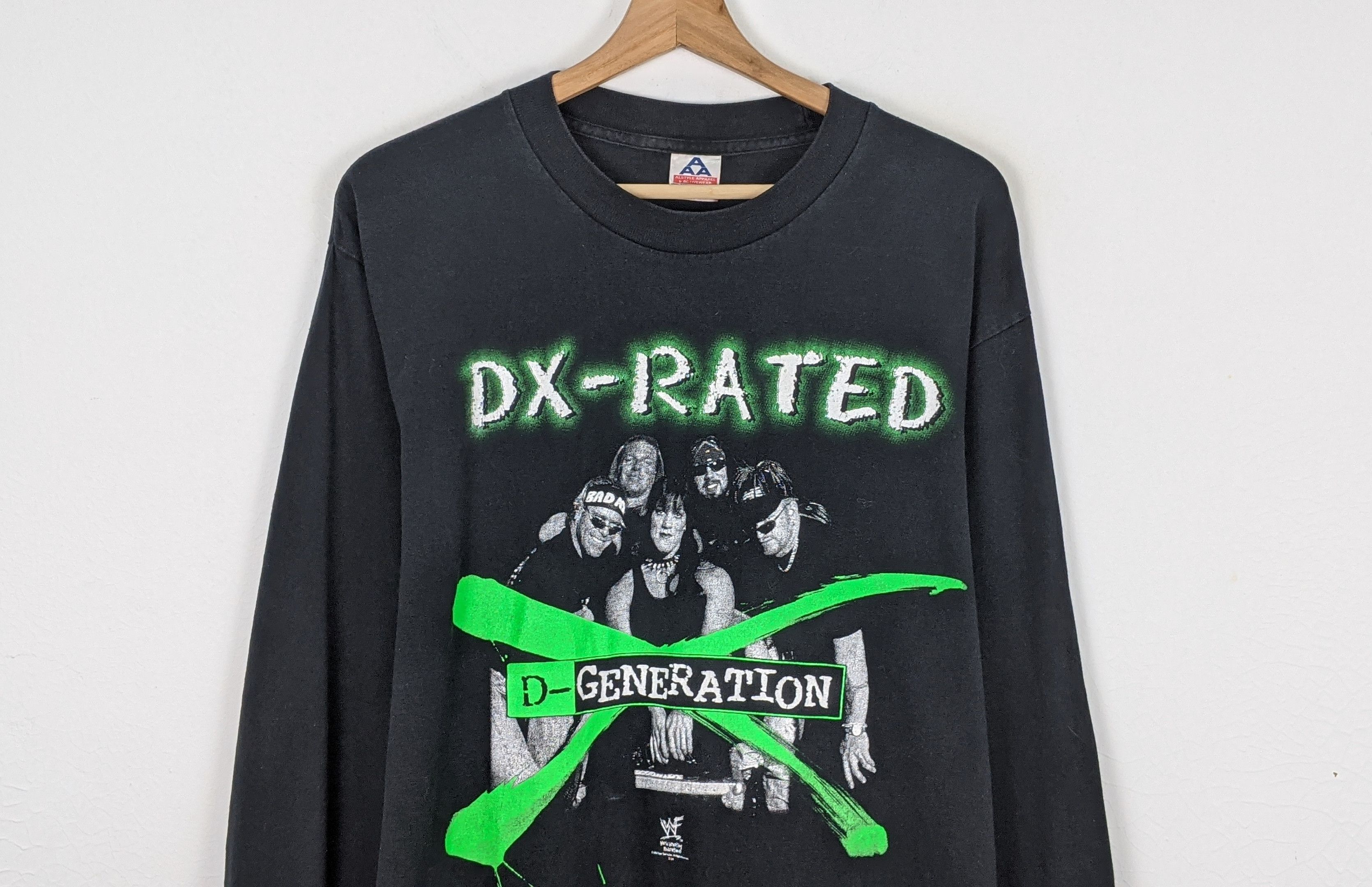 Vintage Vintage DX Generation X Shirt WWF Size US L / EU 52-54 / 3 - 2 Thumbnail