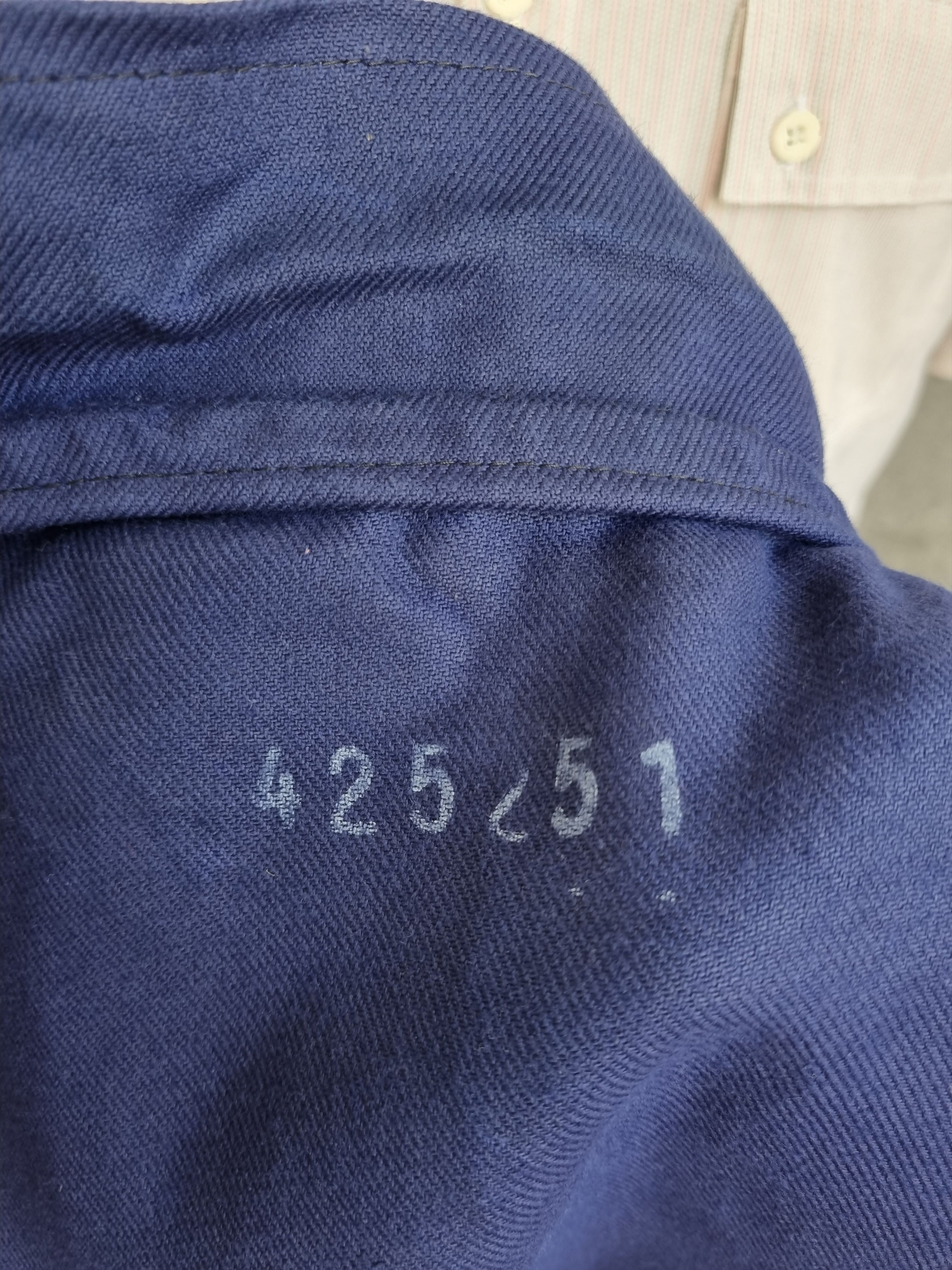 Le Laboureur × Vetra × Vintage Rare 60s Chore Moleskin Worker jacket Deadstock Size US L / EU 52-54 / 3 - 9 Thumbnail