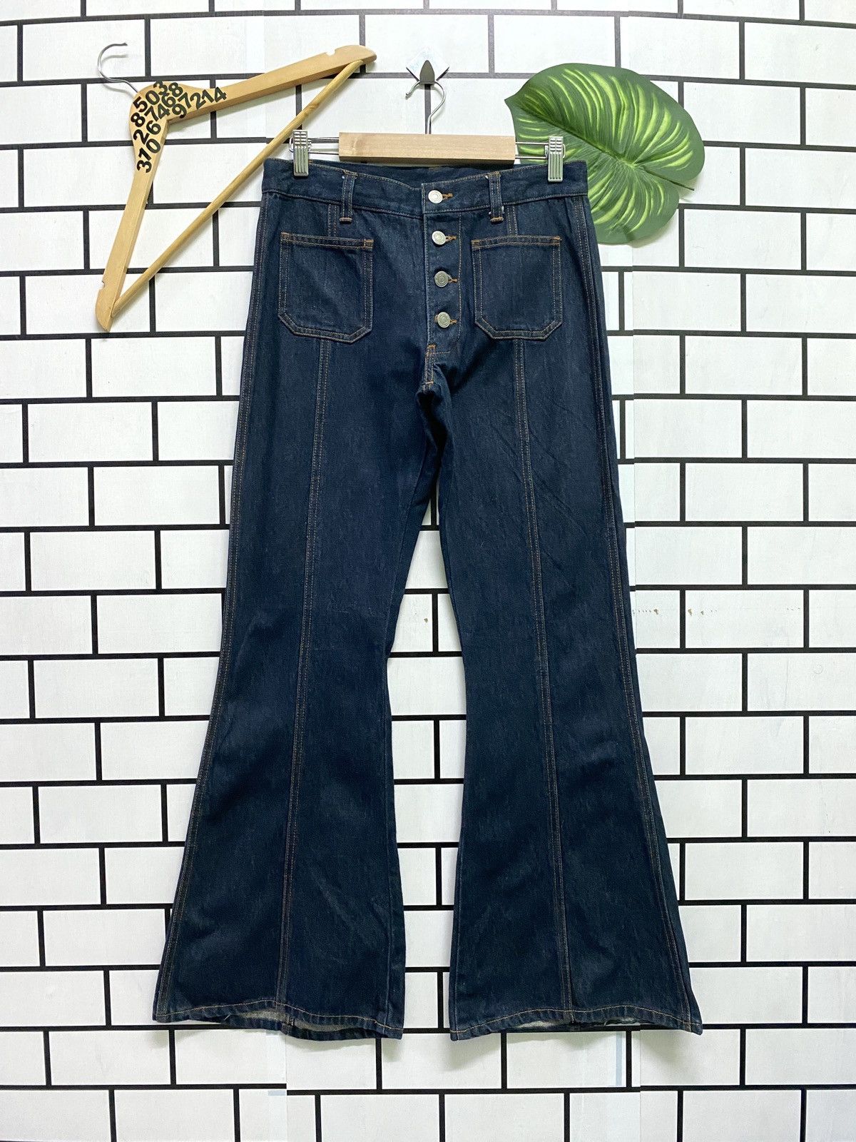 Unknown Japanese Brand Flare/Bootcut Hysteric Style Denim