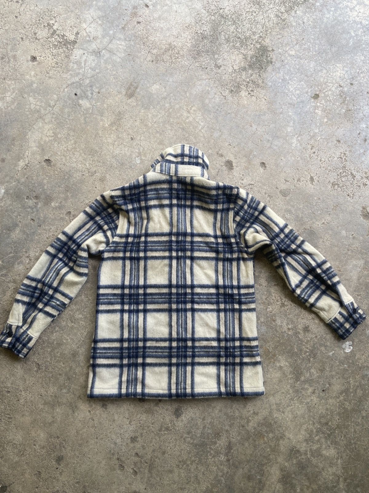 Flannel Vintage Collins Button Up Checkered Wool Flannel Japan Size US S / EU 44-46 / 1 - 2 Thumbnail