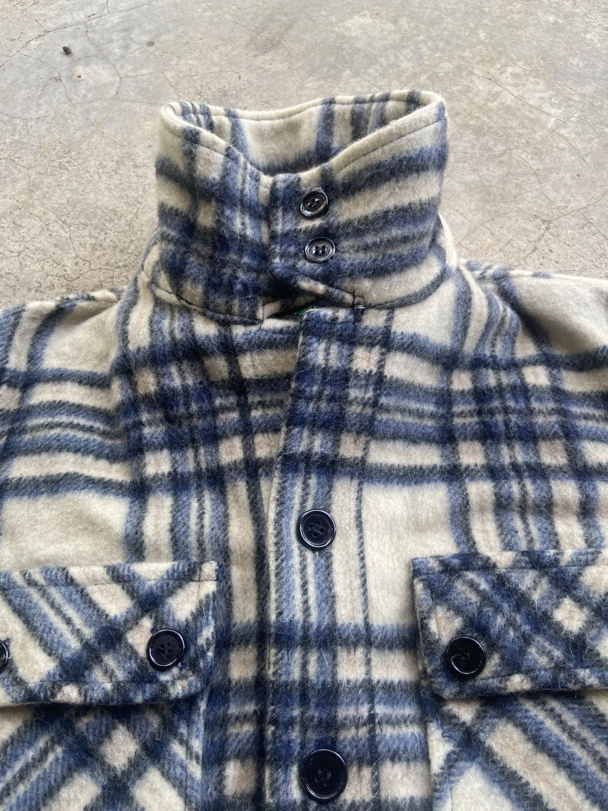 Flannel Vintage Collins Button Up Checkered Wool Flannel Japan Size US S / EU 44-46 / 1 - 4 Thumbnail