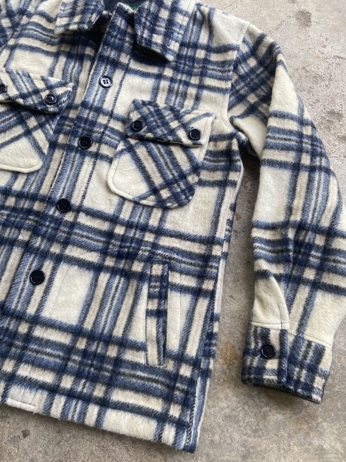 Flannel Vintage Collins Button Up Checkered Wool Flannel Japan Size US S / EU 44-46 / 1 - 3 Thumbnail