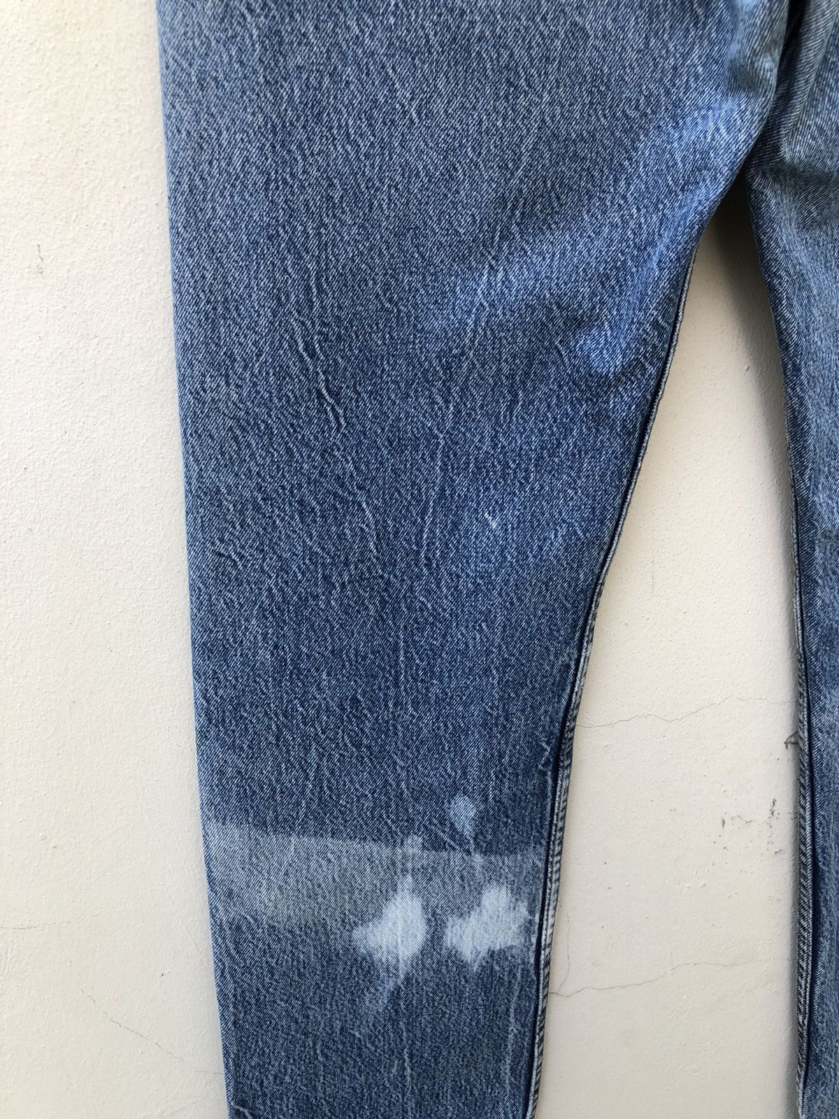 Levi's Vintage 80s Levi’s 501 Jeans Usa Ageing Faded Denim Size US 32 / EU 48 - 18 Thumbnail