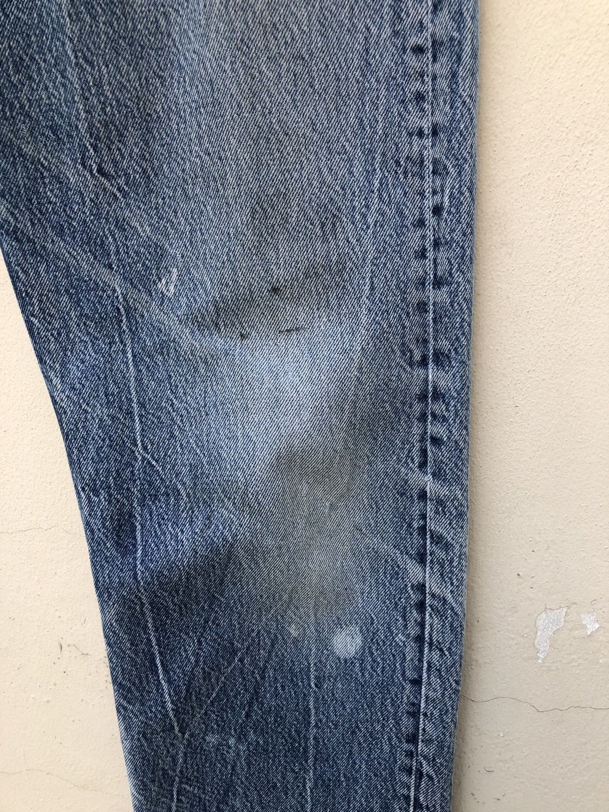 Levi's Vintage 80s Levi’s 501 Jeans Usa Ageing Faded Denim Size US 32 / EU 48 - 14 Thumbnail