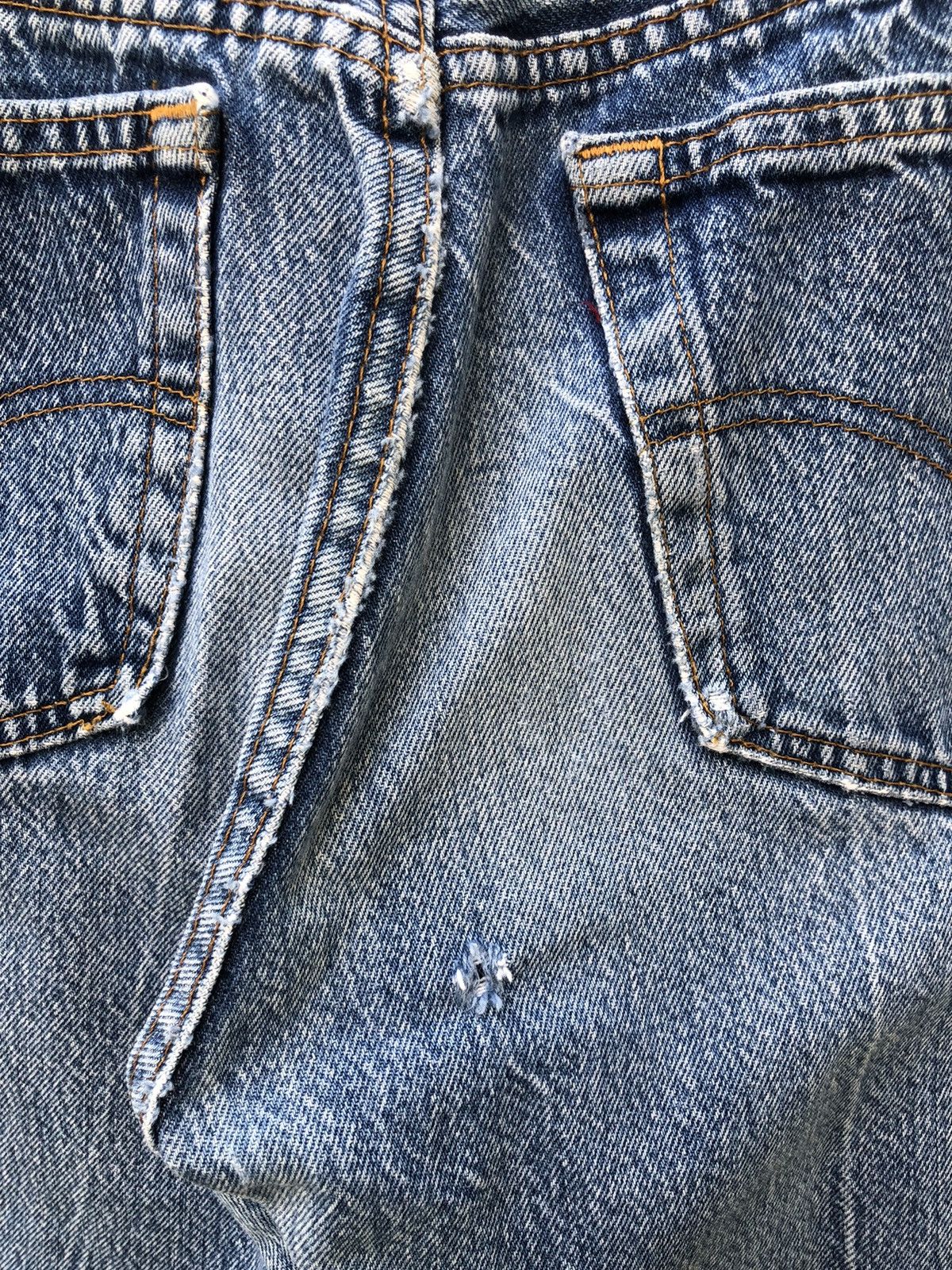 Levi's Vintage 80s Levi’s 501 Jeans Usa Ageing Faded Denim Size US 32 / EU 48 - 21 Thumbnail