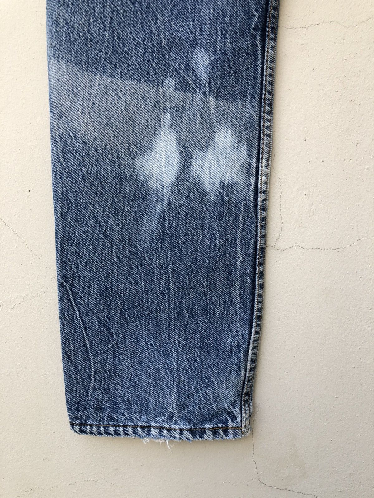 Levi's Vintage 80s Levi’s 501 Jeans Usa Ageing Faded Denim Size US 32 / EU 48 - 19 Thumbnail
