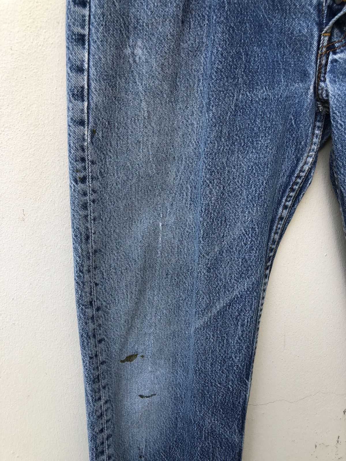 Levi's Vintage 80s Levi’s 501 Jeans Usa Ageing Faded Denim Size US 32 / EU 48 - 9 Thumbnail