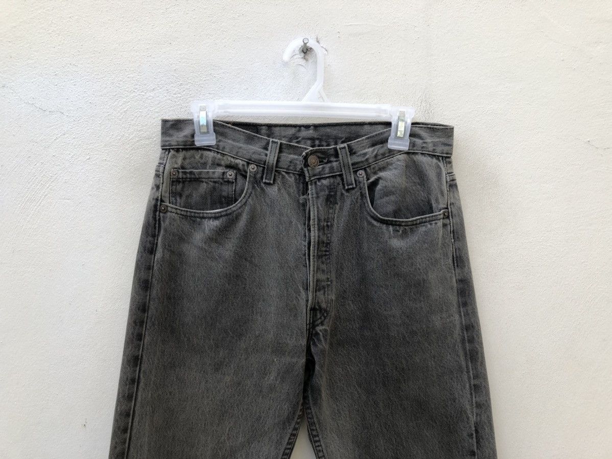 Levi's Vintage 1994 Levi’s 501 Jeans Faded Black Denim Size US 31 - 2 Thumbnail