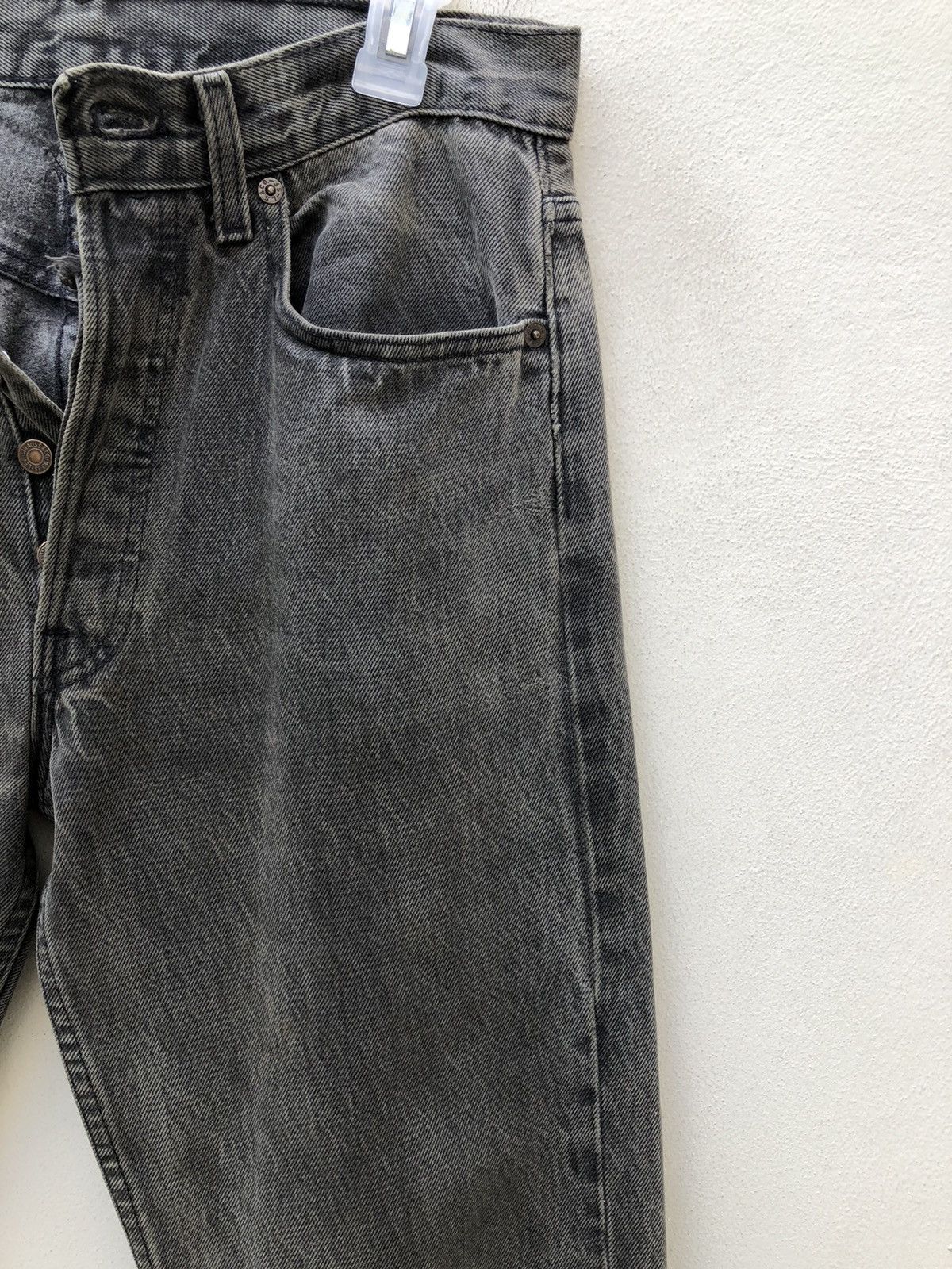 Levi's Vintage 1994 Levi’s 501 Jeans Faded Black Denim Size US 31 - 7 Thumbnail