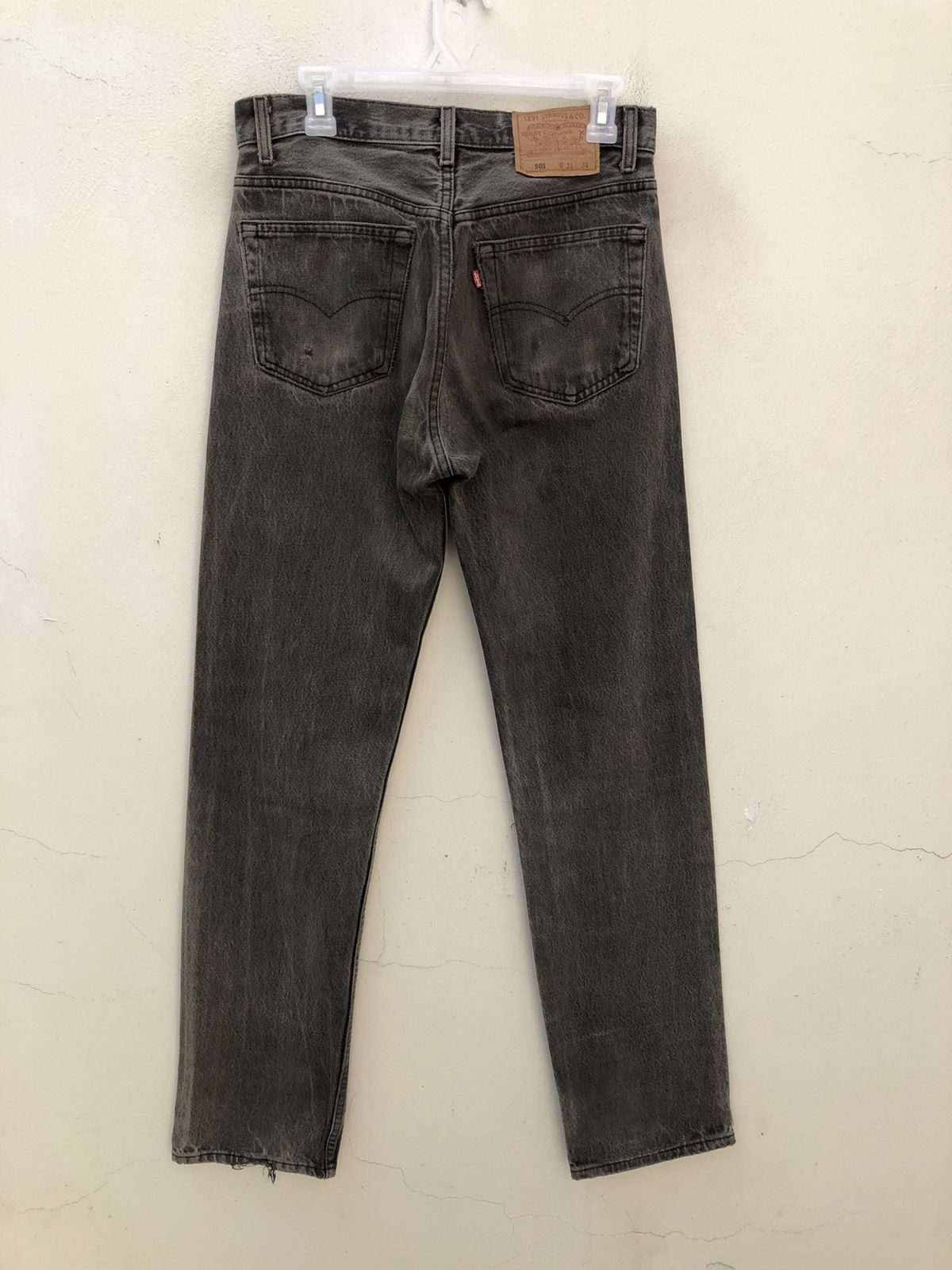 Levi's Vintage 1994 Levi’s 501 Jeans Faded Black Denim Size US 31 - 10 Thumbnail