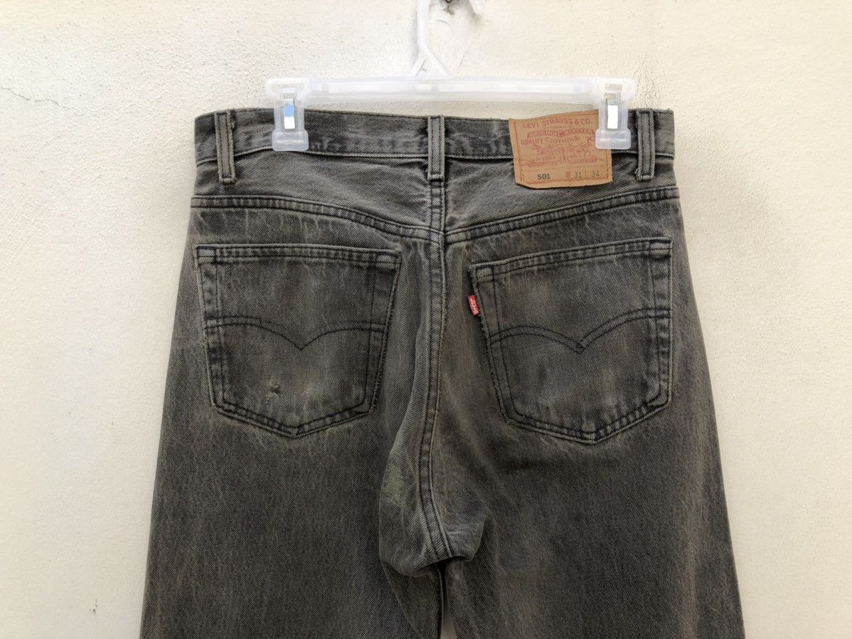 Levi's Vintage 1994 Levi’s 501 Jeans Faded Black Denim Size US 31 - 11 Thumbnail