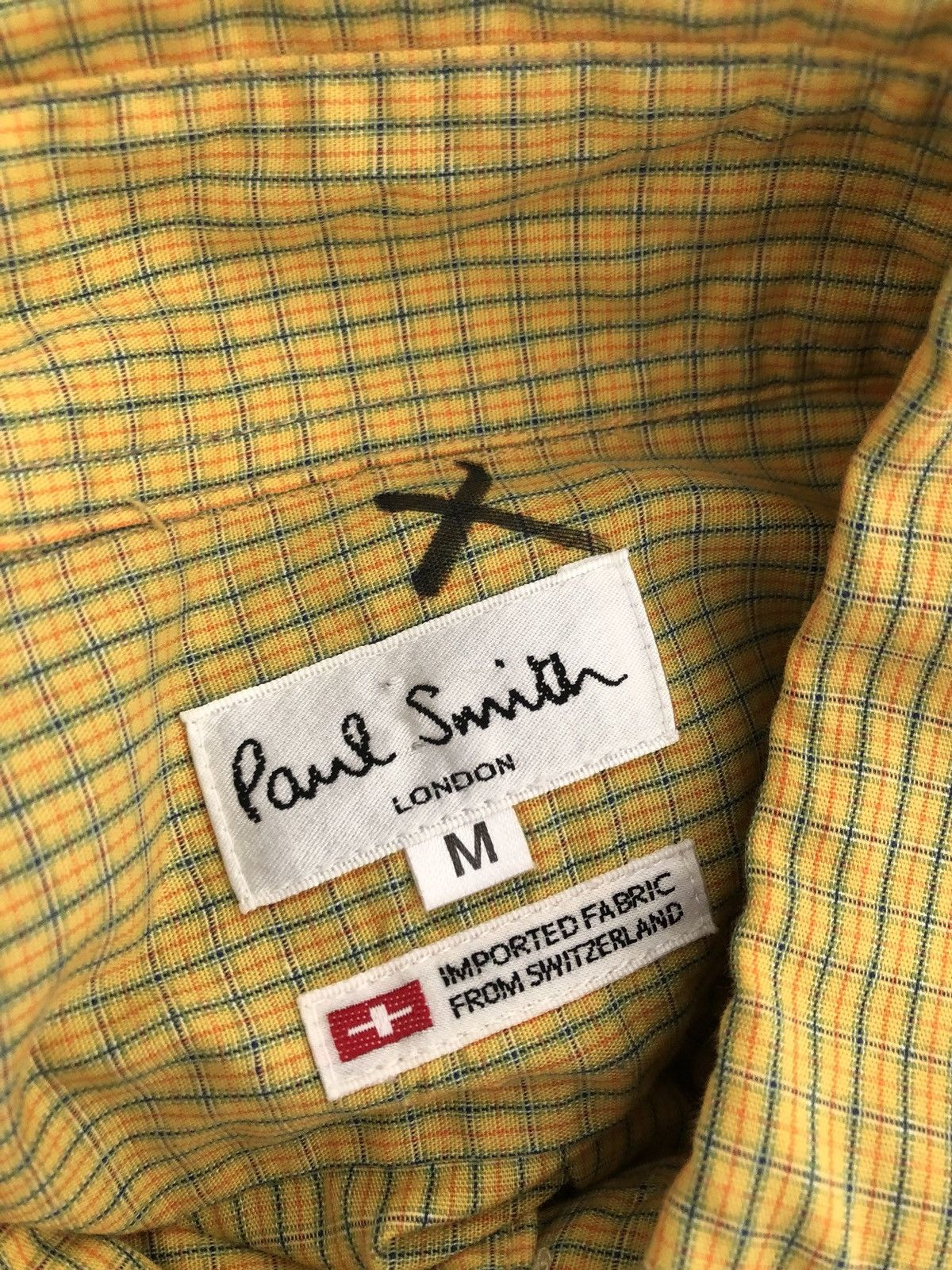 Paul Smith Paul Smith London Made in Japan Checkered Button Shirt Size US M / EU 48-50 / 2 - 8 Thumbnail