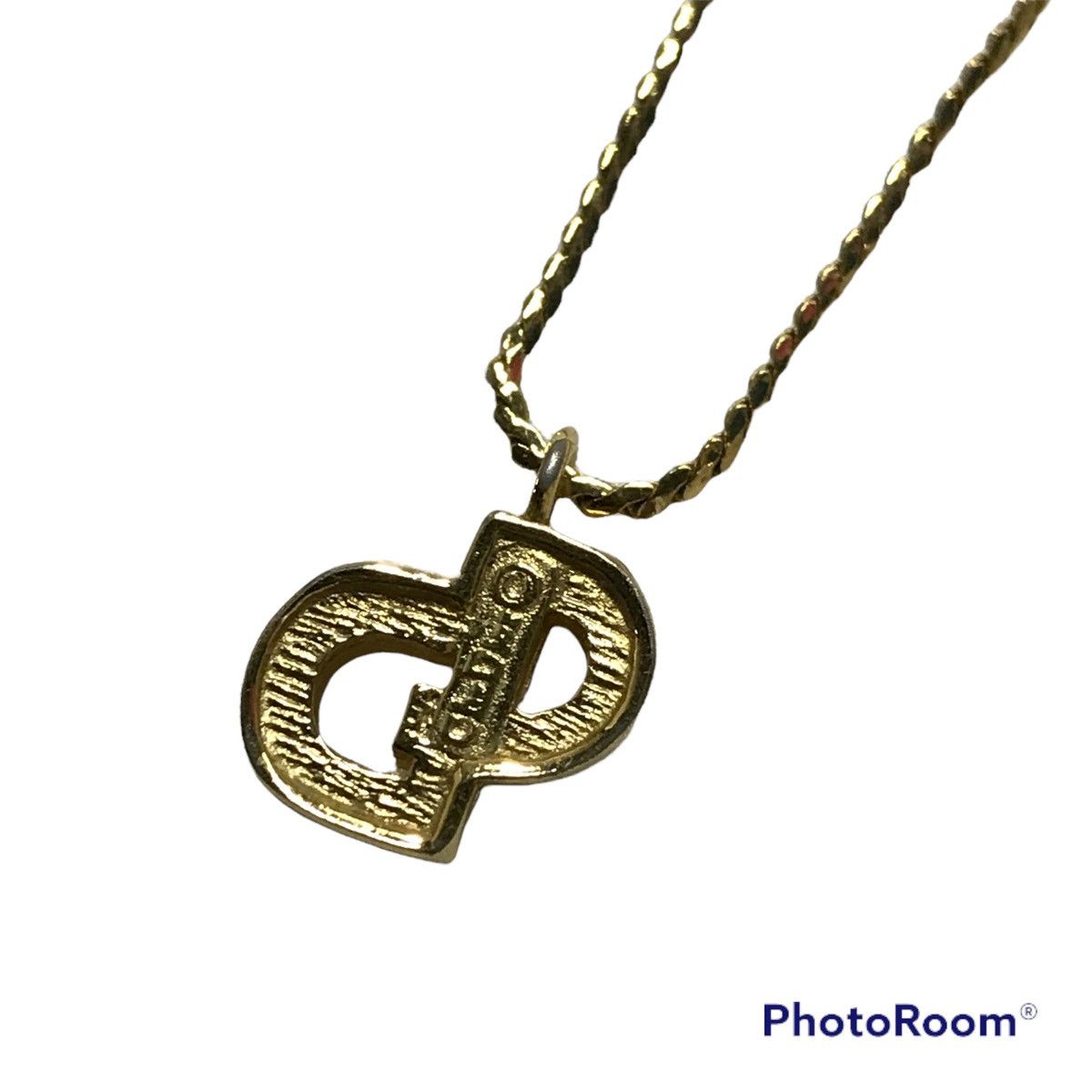 Christian Dior Monsieur × Dior CHRISTIAN DIOR PENDANT GOLD PLATED NECKLACE Size ONE SIZE - 3 Thumbnail