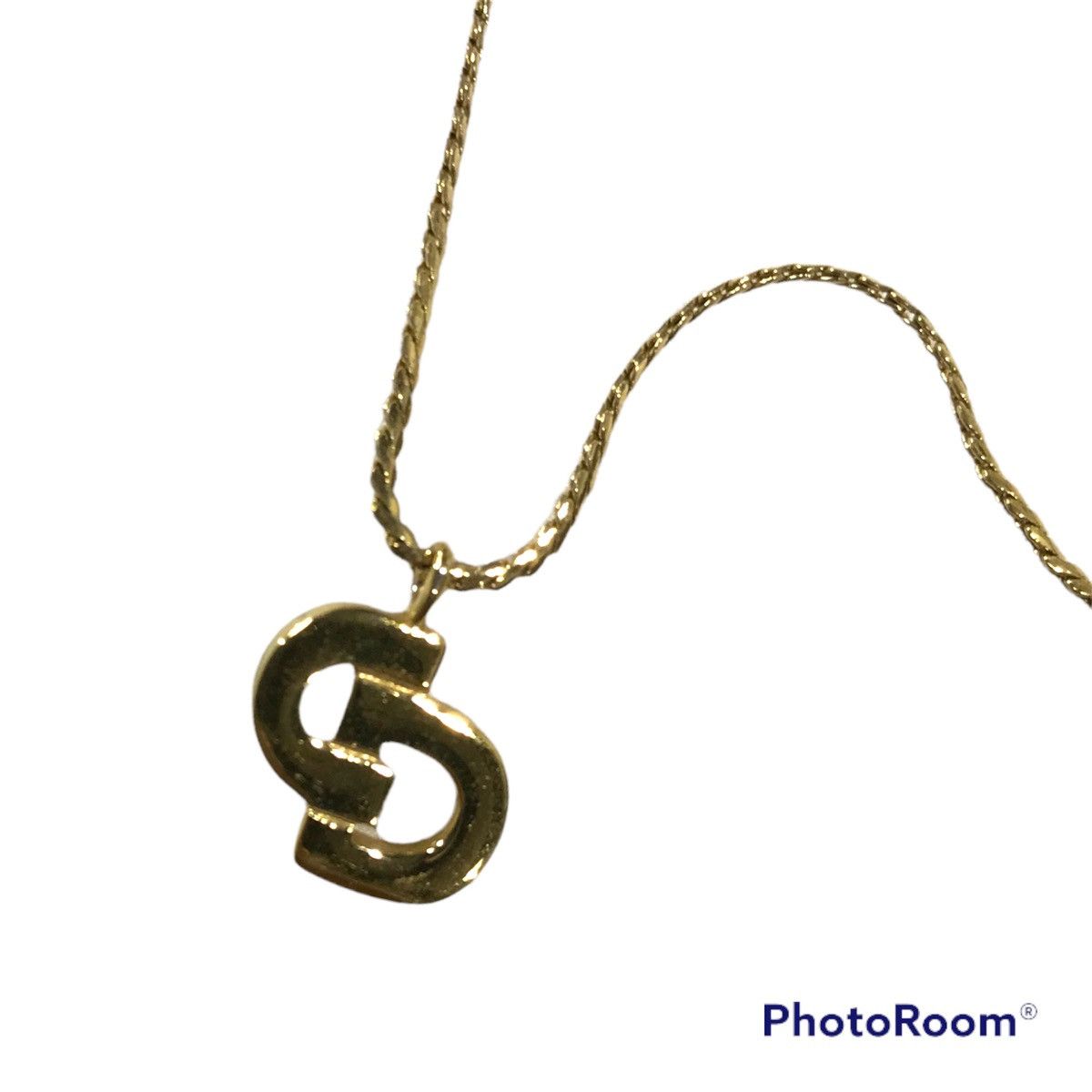 Christian Dior Monsieur × Dior CHRISTIAN DIOR PENDANT GOLD PLATED NECKLACE Size ONE SIZE - 1 Thumbnail