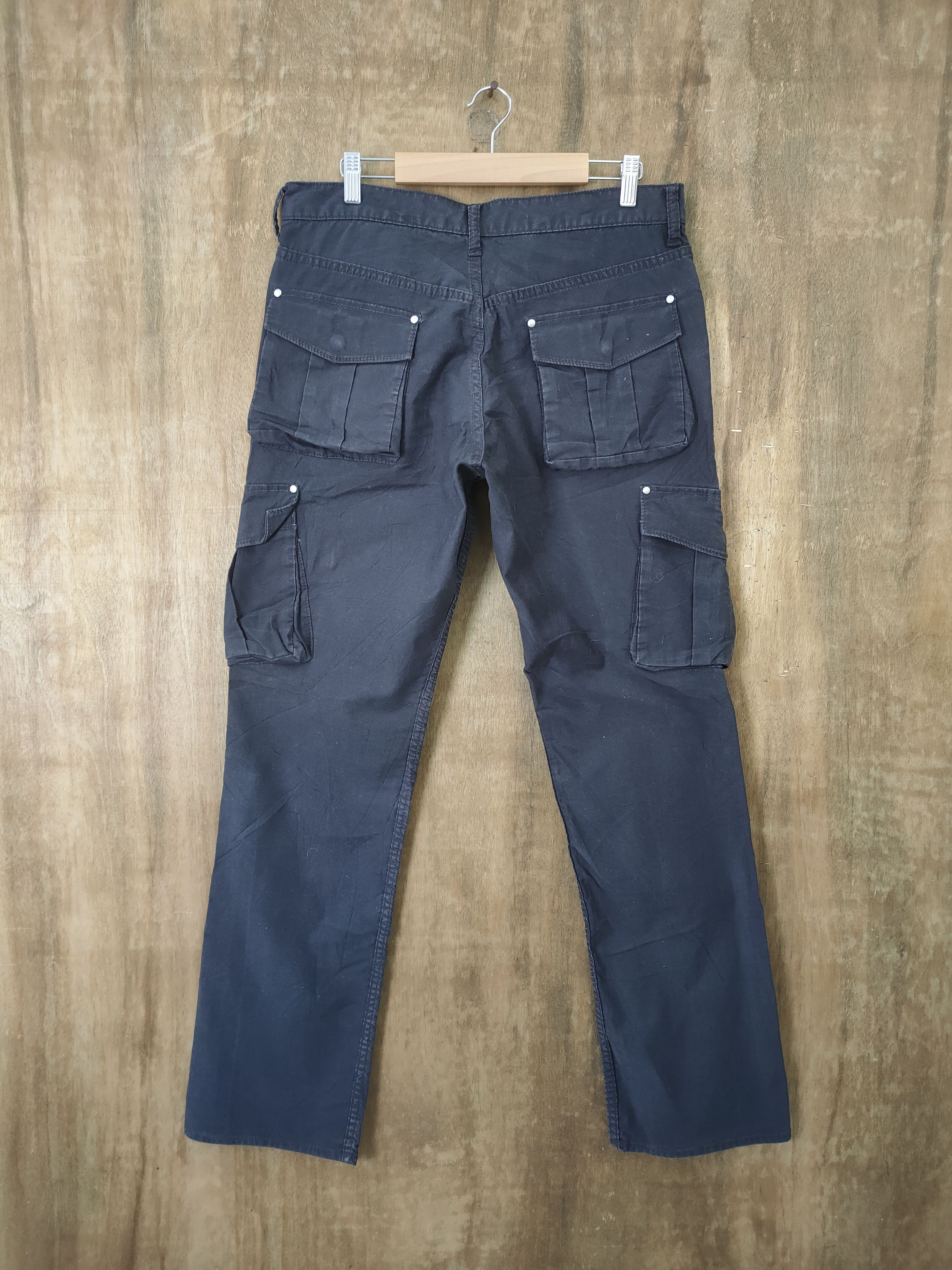 Japanese Brand × Takeo Kikuchi TEKEO KIKUCHI CARGO PANTS MULTIPOCKET TACTICAL Size US 32 / EU 48 - 2 Thumbnail